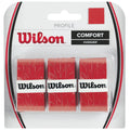 Profile Overgrip Pack De 3-Rouge
