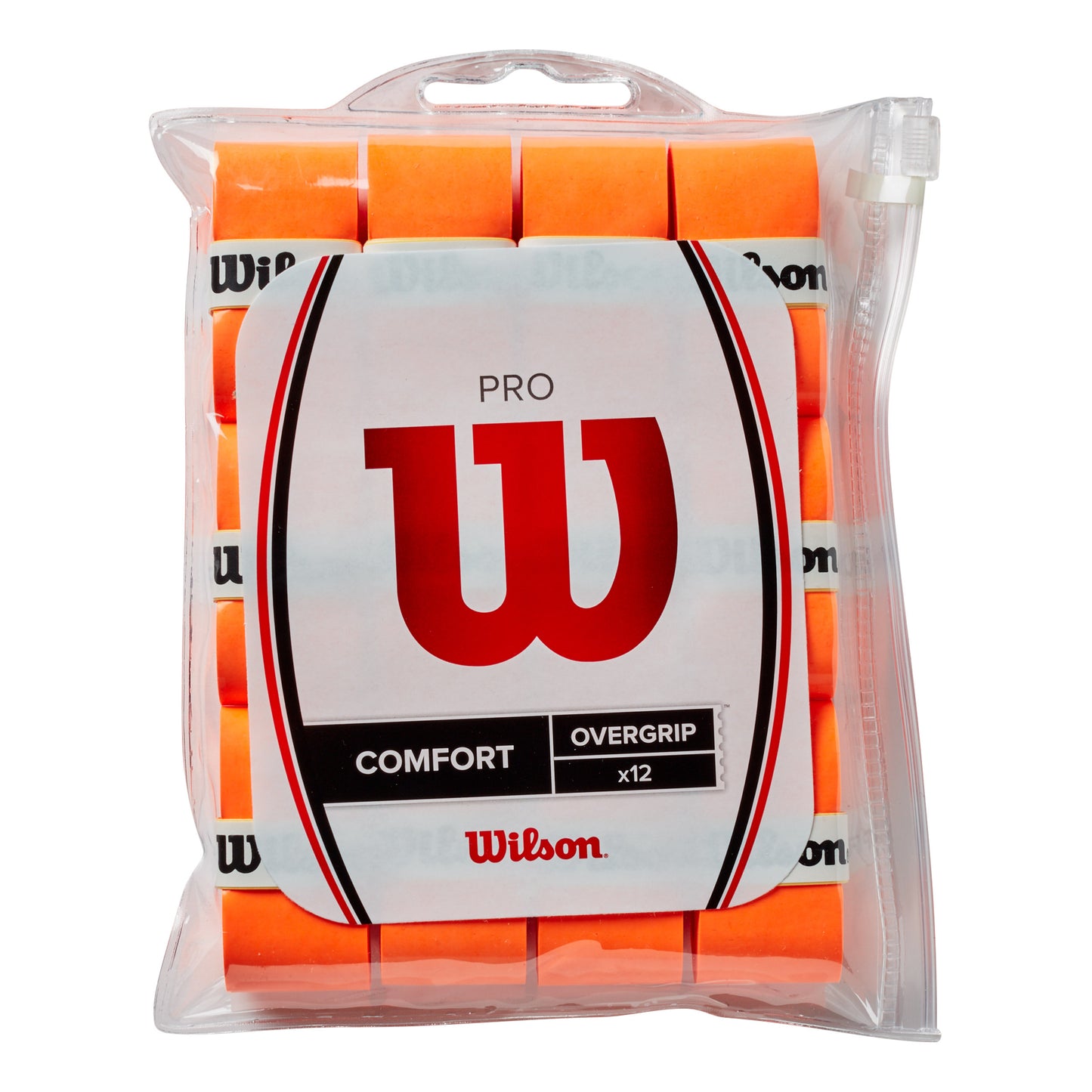 Wilson Burn Pro Overgrip Pack De 12-Orange