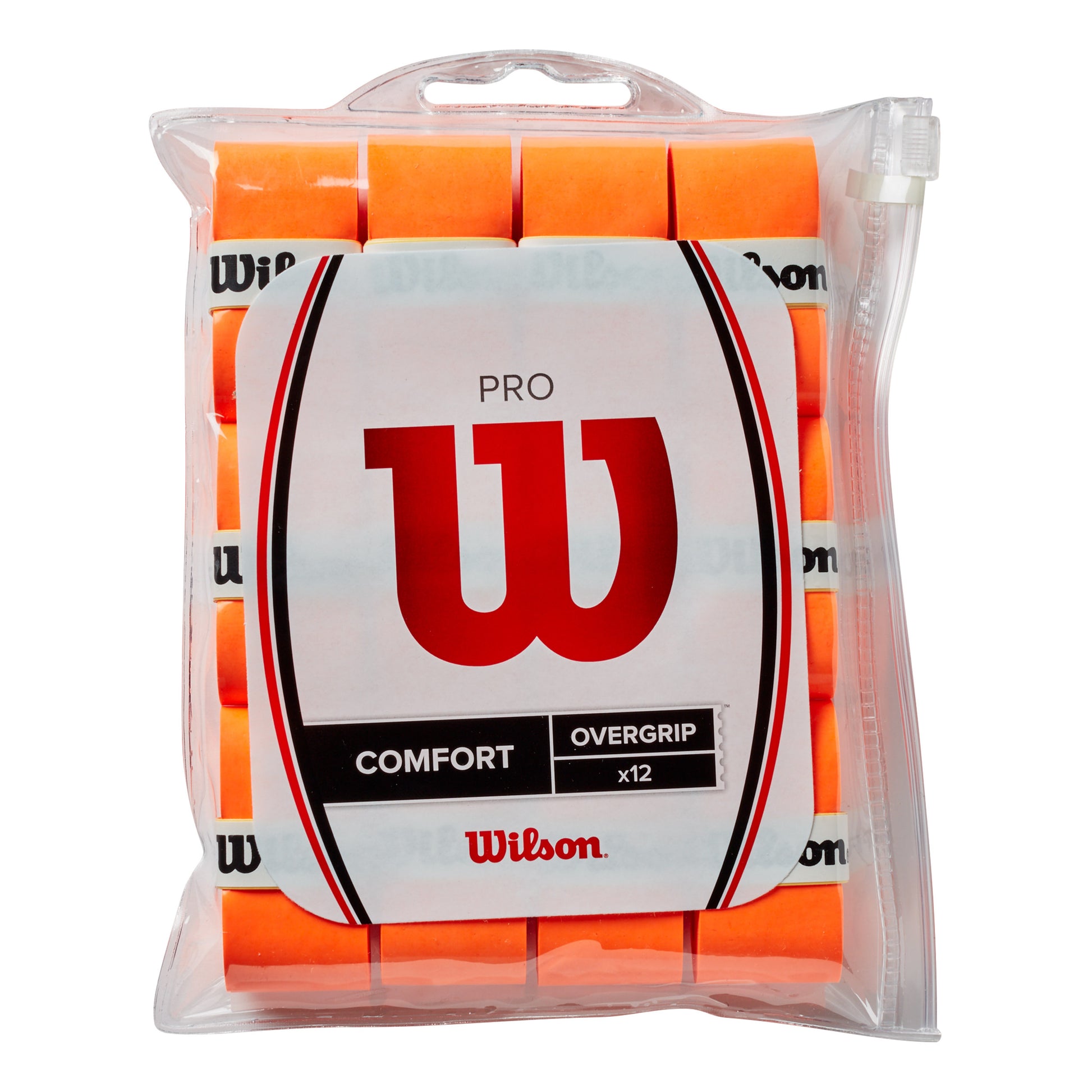 Wilson Burn Pro Overgrip Pack De 12-Orange