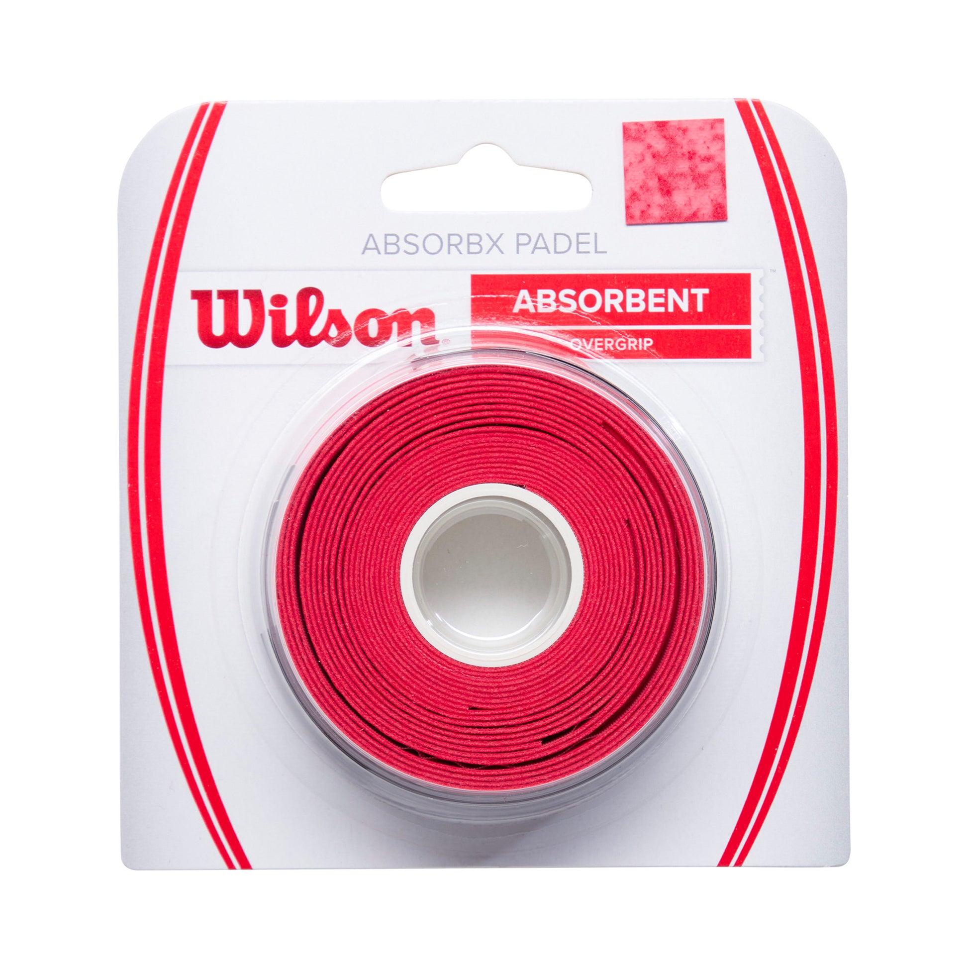 Wilson Pro Overgrip Pack de 3 - rouge