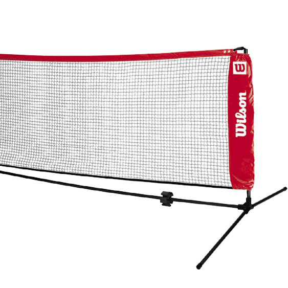 Wilson EZ Filet De Tennis 6,10m-Noir,Rouge