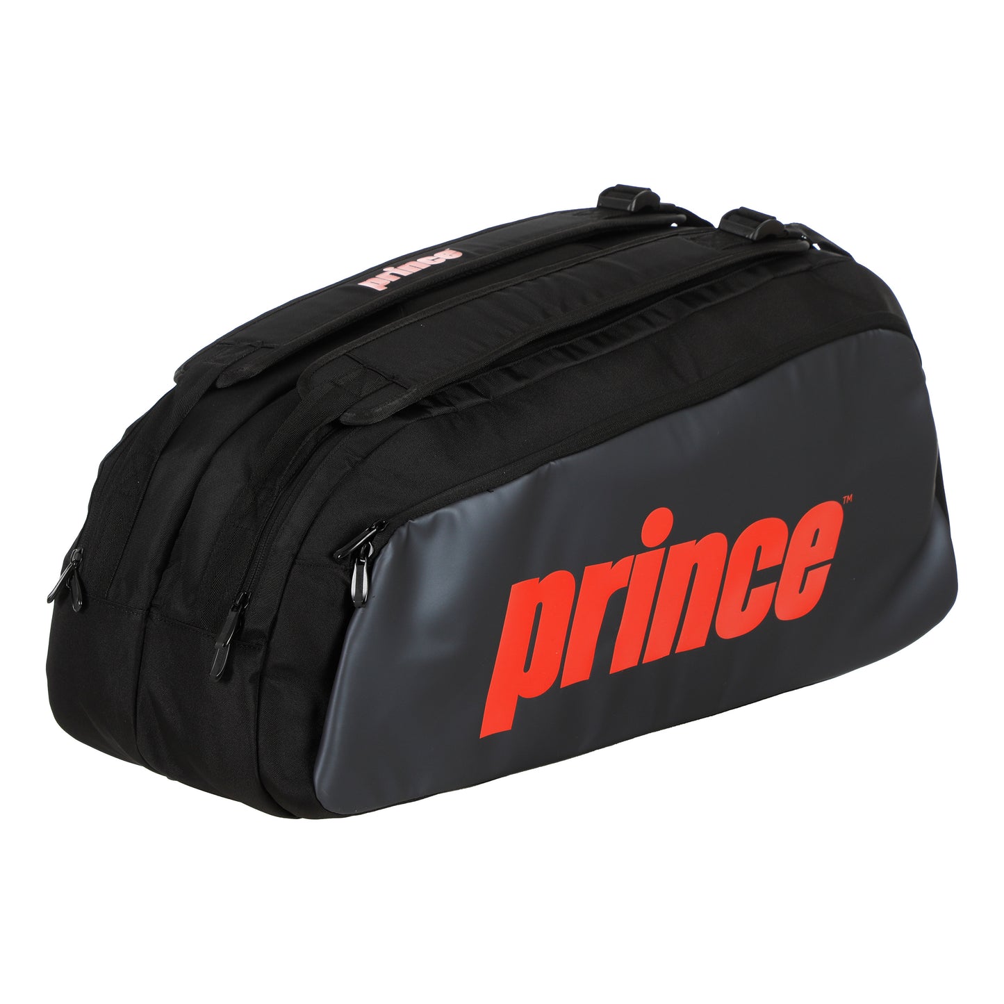 Prince Tour 2 Comp Housse De Raquette-Noir,Rouge