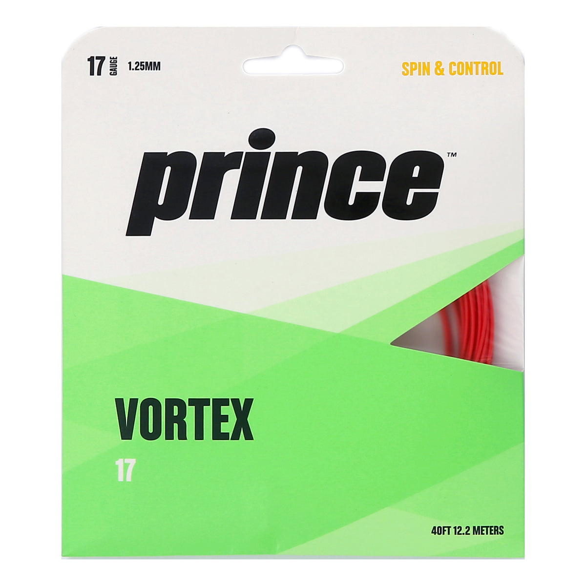 Prince Vortex Cordage en garniture 12,2m - rouge