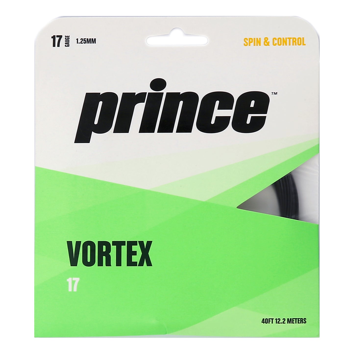 Prince Vortex Cordage en garniture 12,2m - noir