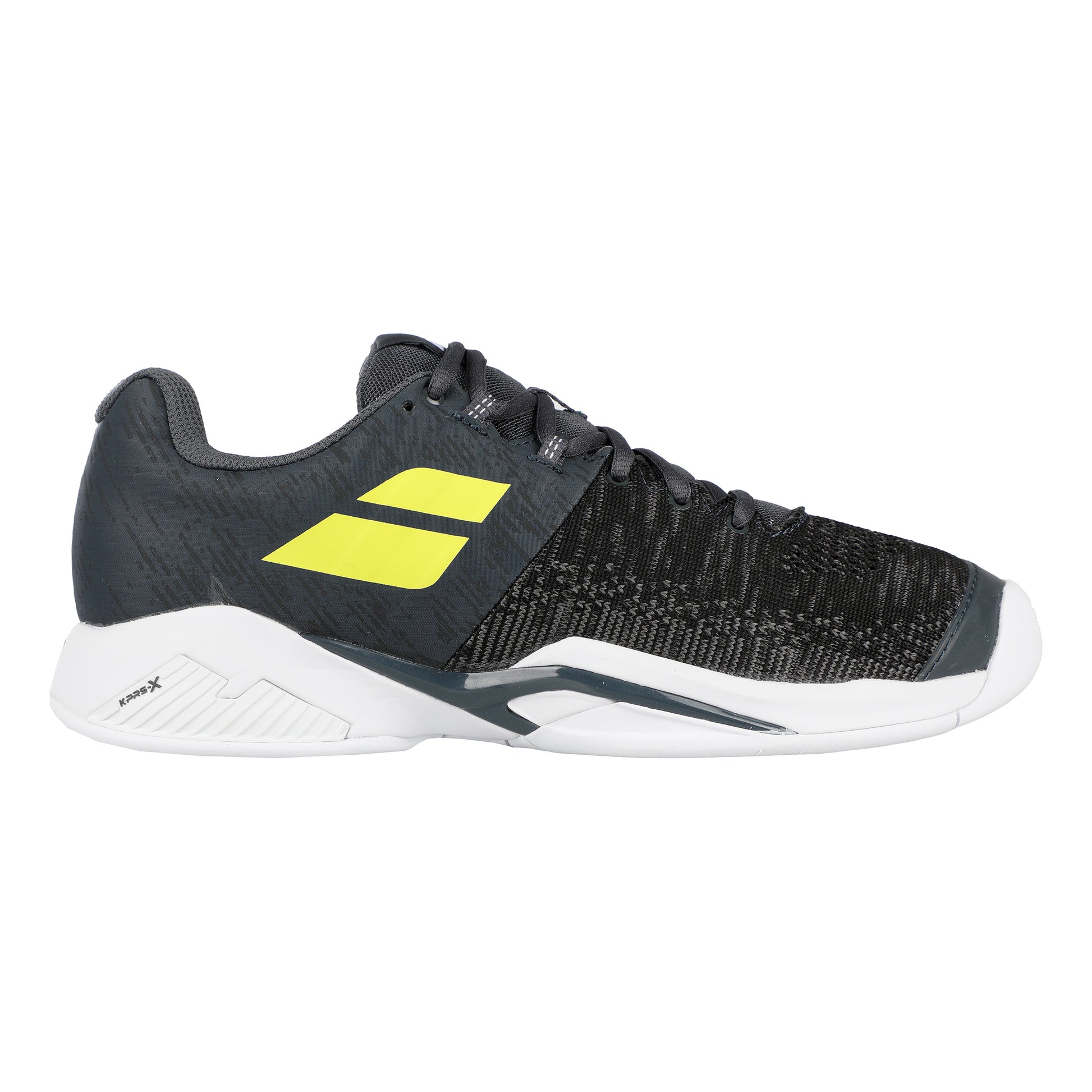 Babolat Propulse Blast Chaussure Moquette Hommes-Gris,Jaunes Fluo