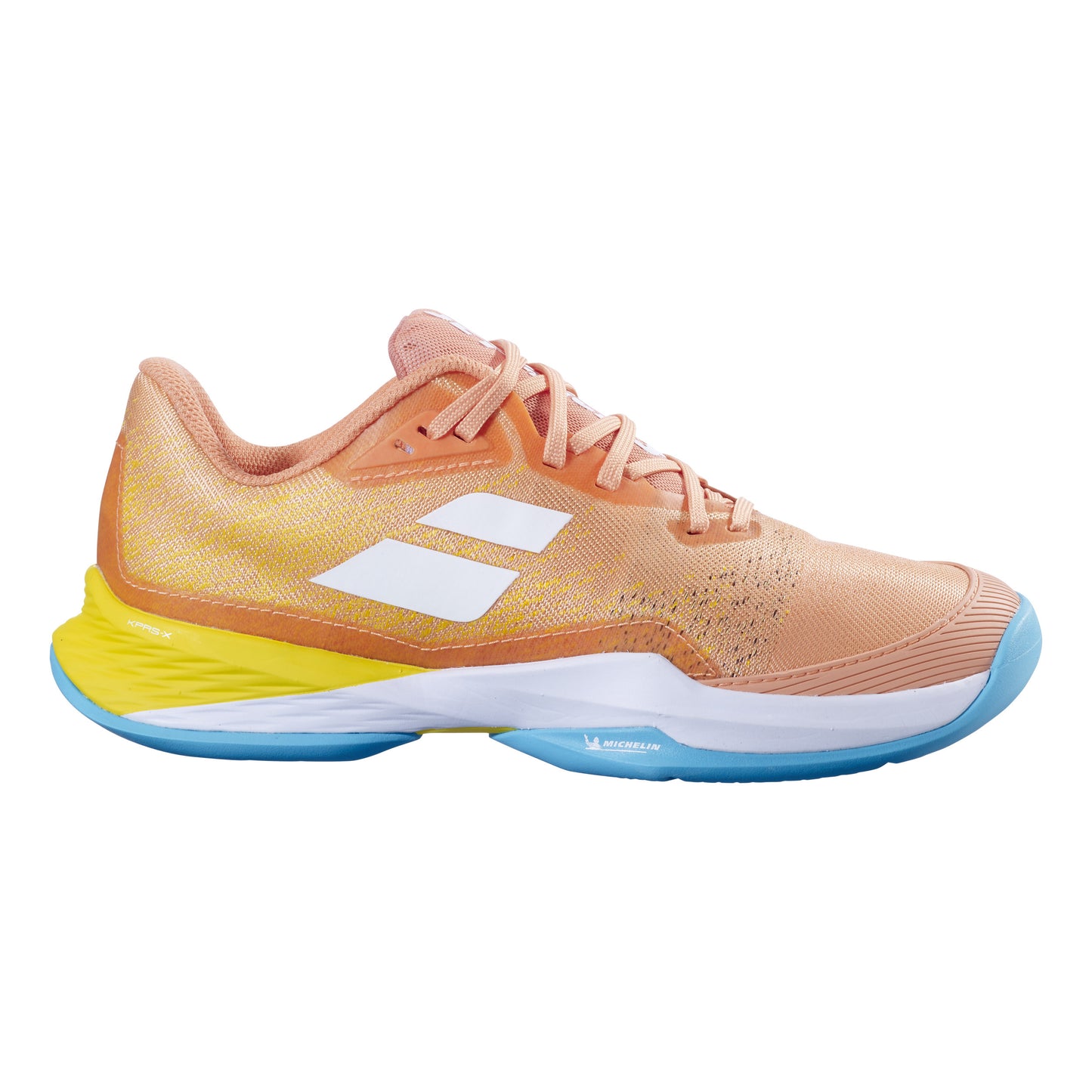 Babolat Jet Mach 3 Chaussures toutes surfaces Femmes - abricot, jaune