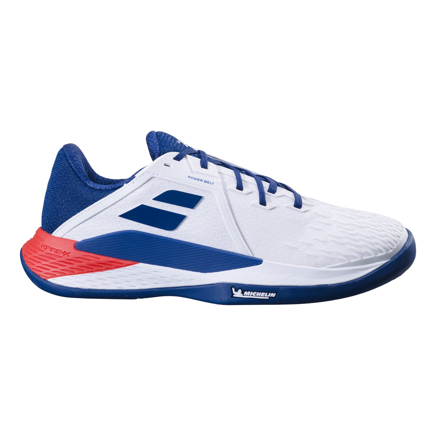 Babolat Propulse Fury 3 Chaussure terre battue Hommes - blanc, bleu foncé