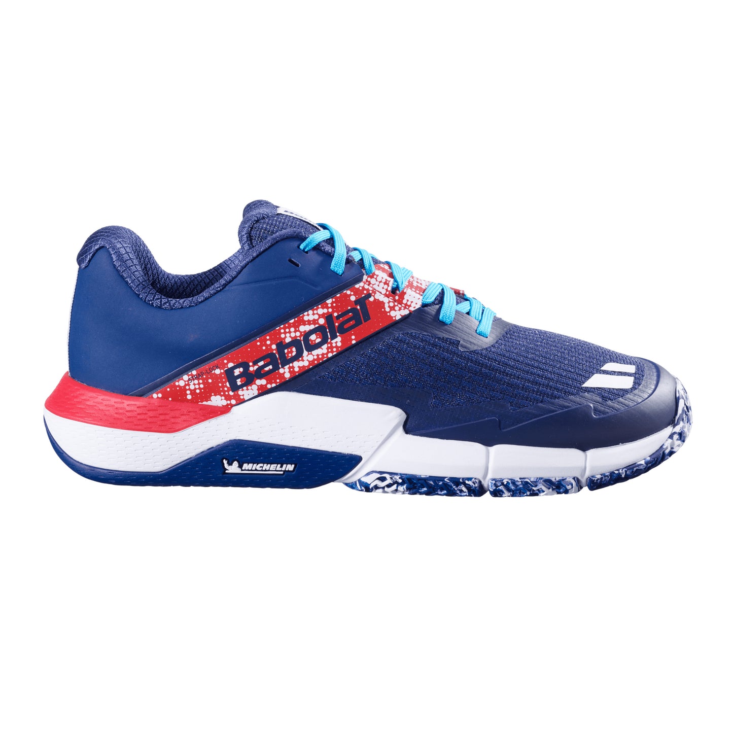 Babolat Movea 2 Men Chaussures Padel Hommes-Bleu Foncé,Rouge
