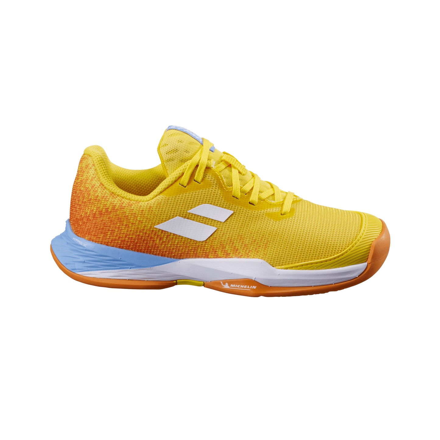 Babolat Jet Mach 3 Chaussures toutes surfaces Enfants - jaune, blanc