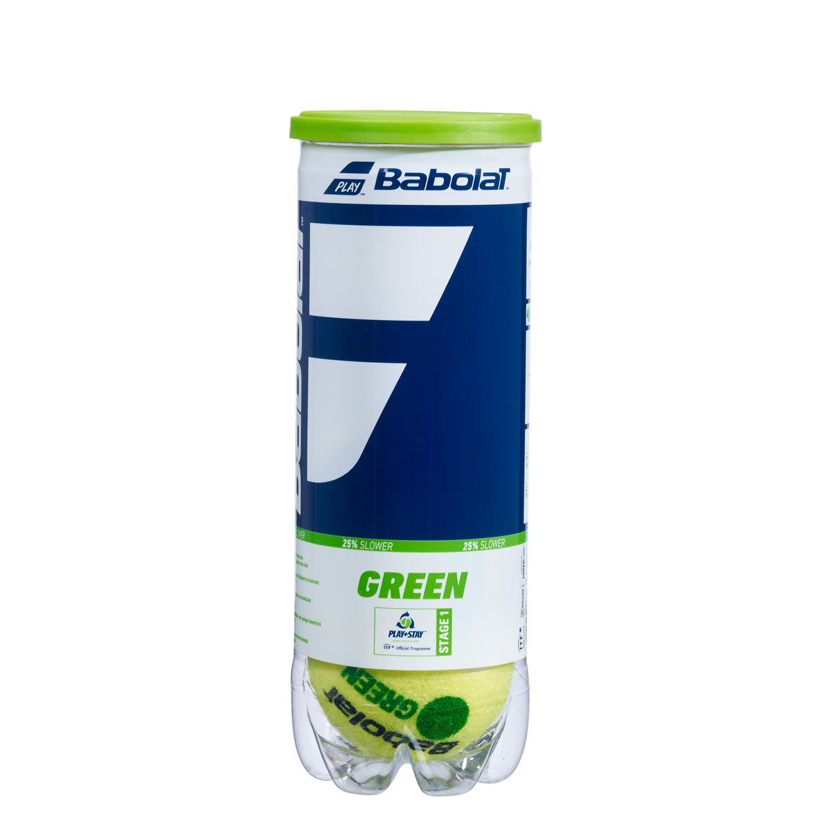Babolat Green (Stage 1) Tube de 3