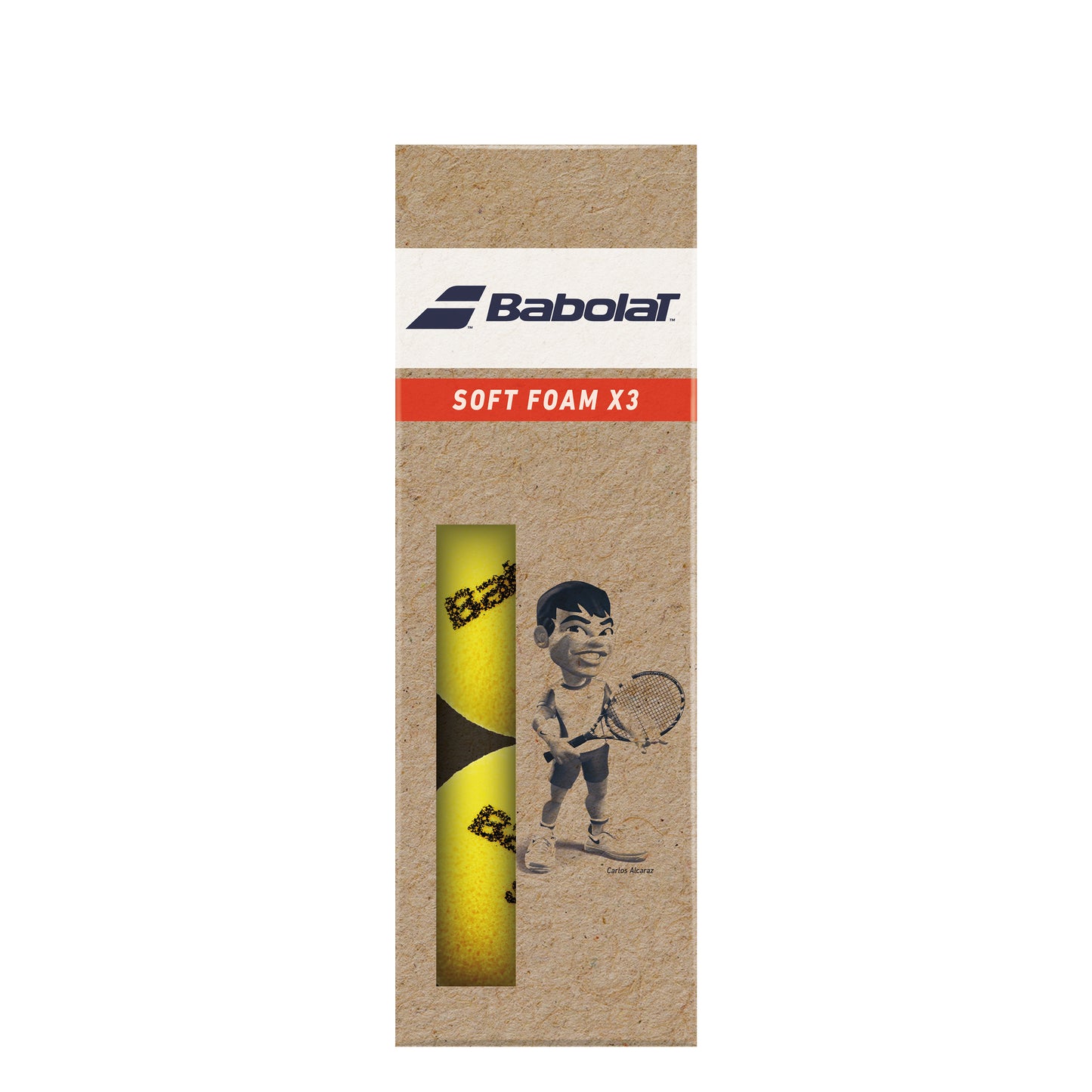 Babolat Soft Foam Sac De 3 Balles