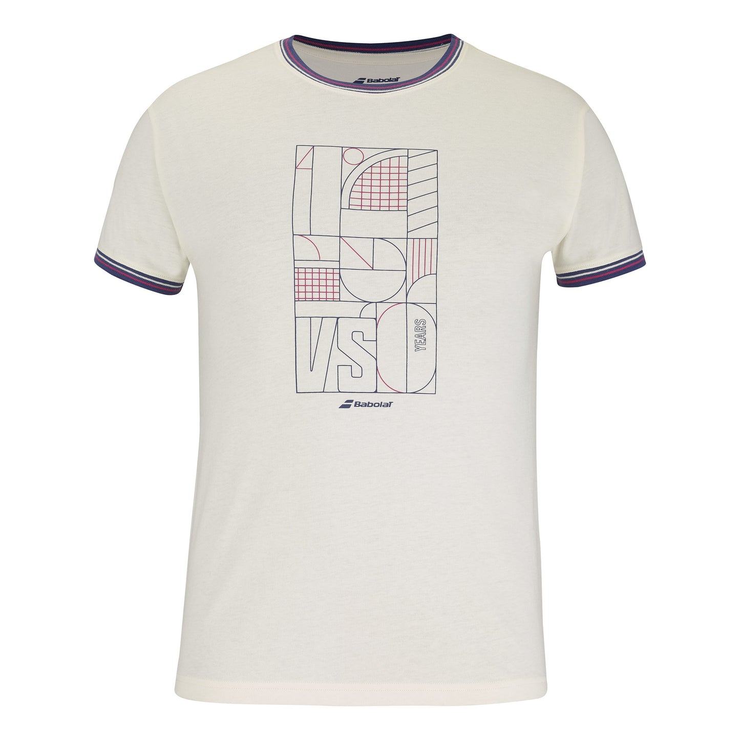 Babolat Exercise T-shirt Hommes - crème,