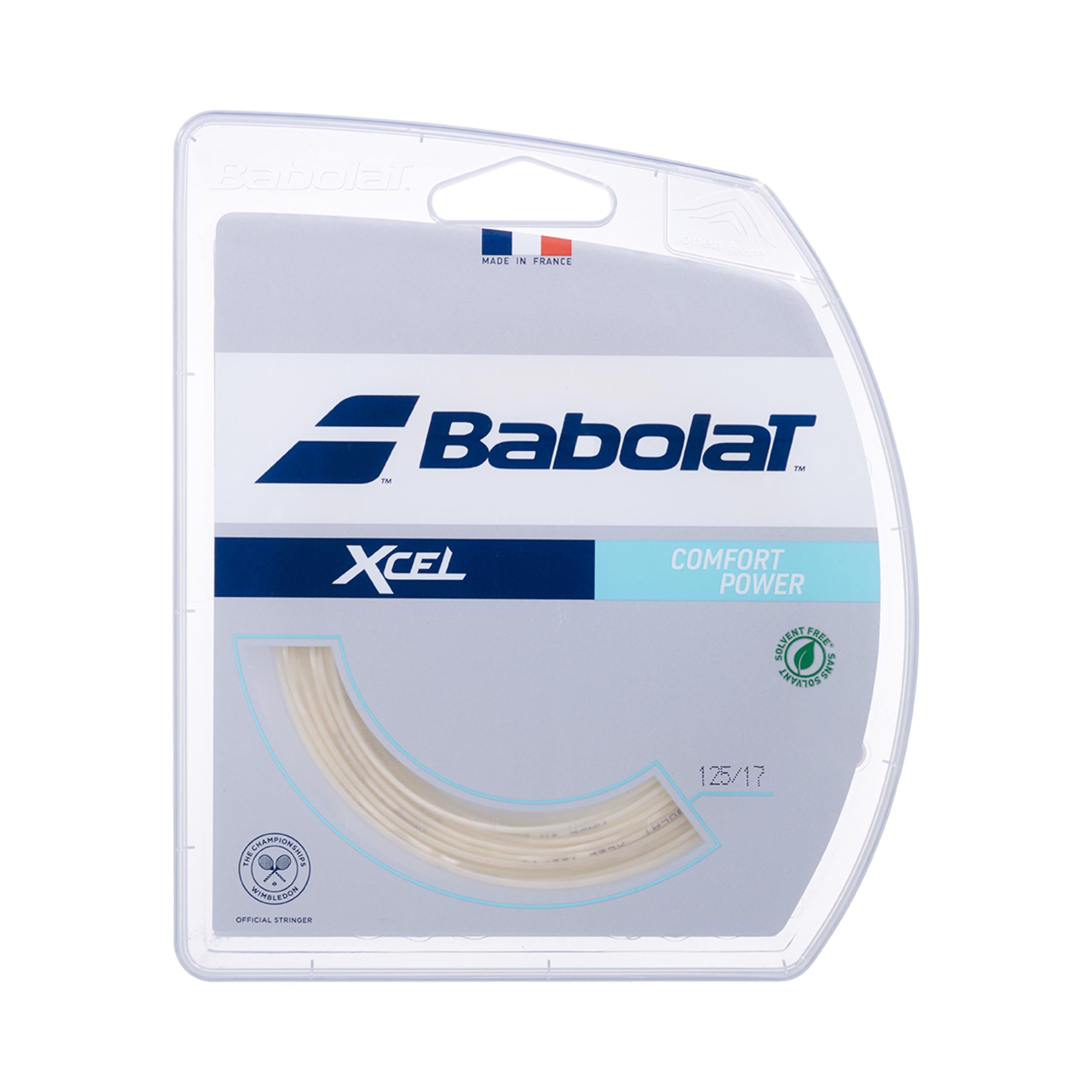 Babolat Xcel Cordage En Garniture 12m-Écru