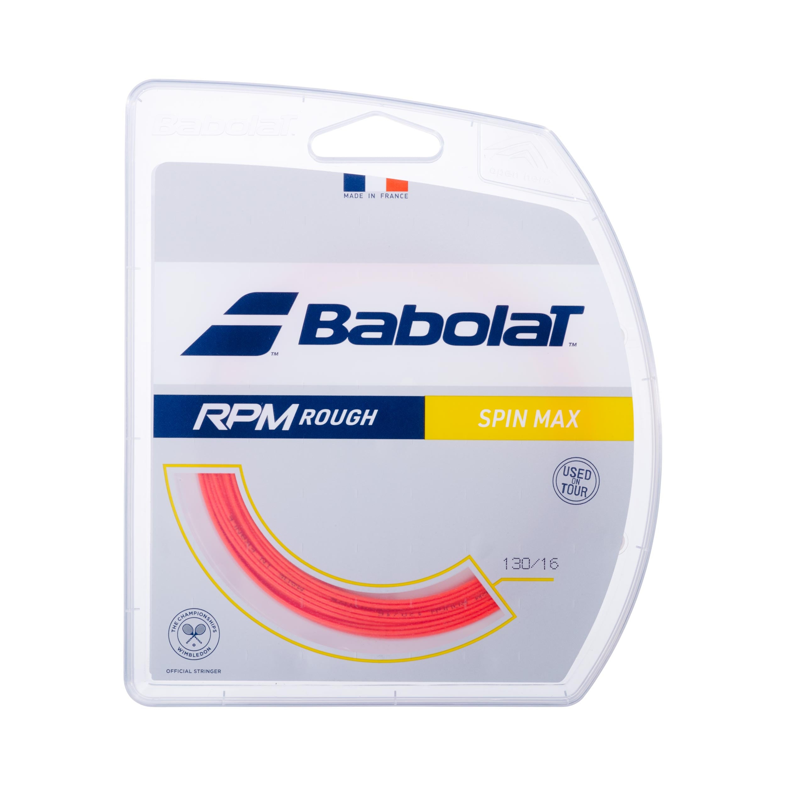 Babolat RPM Rough Cordage En Garniture 12,2m-Rouge