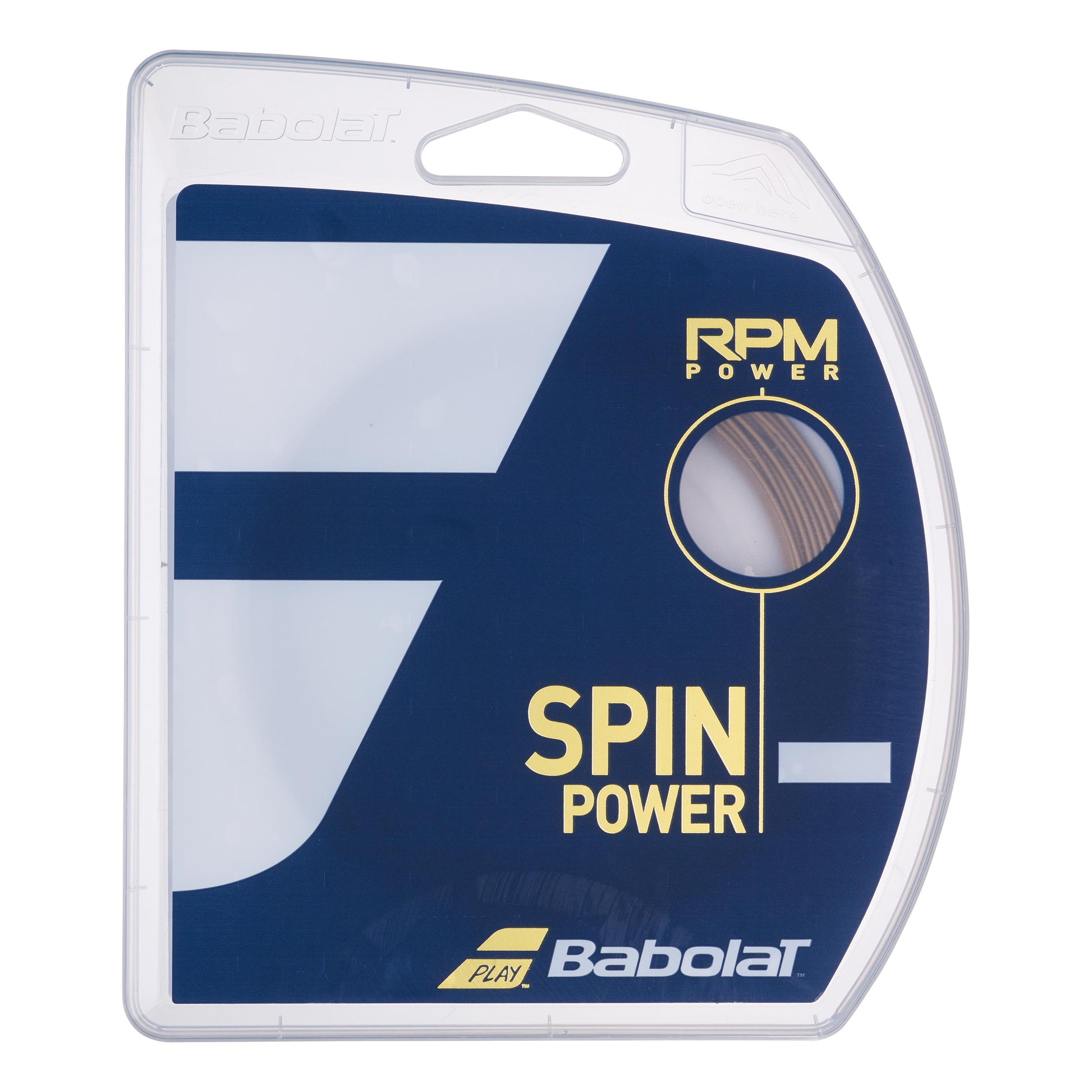 Babolat RPM Power Cordage En Garniture 12m-Marron
