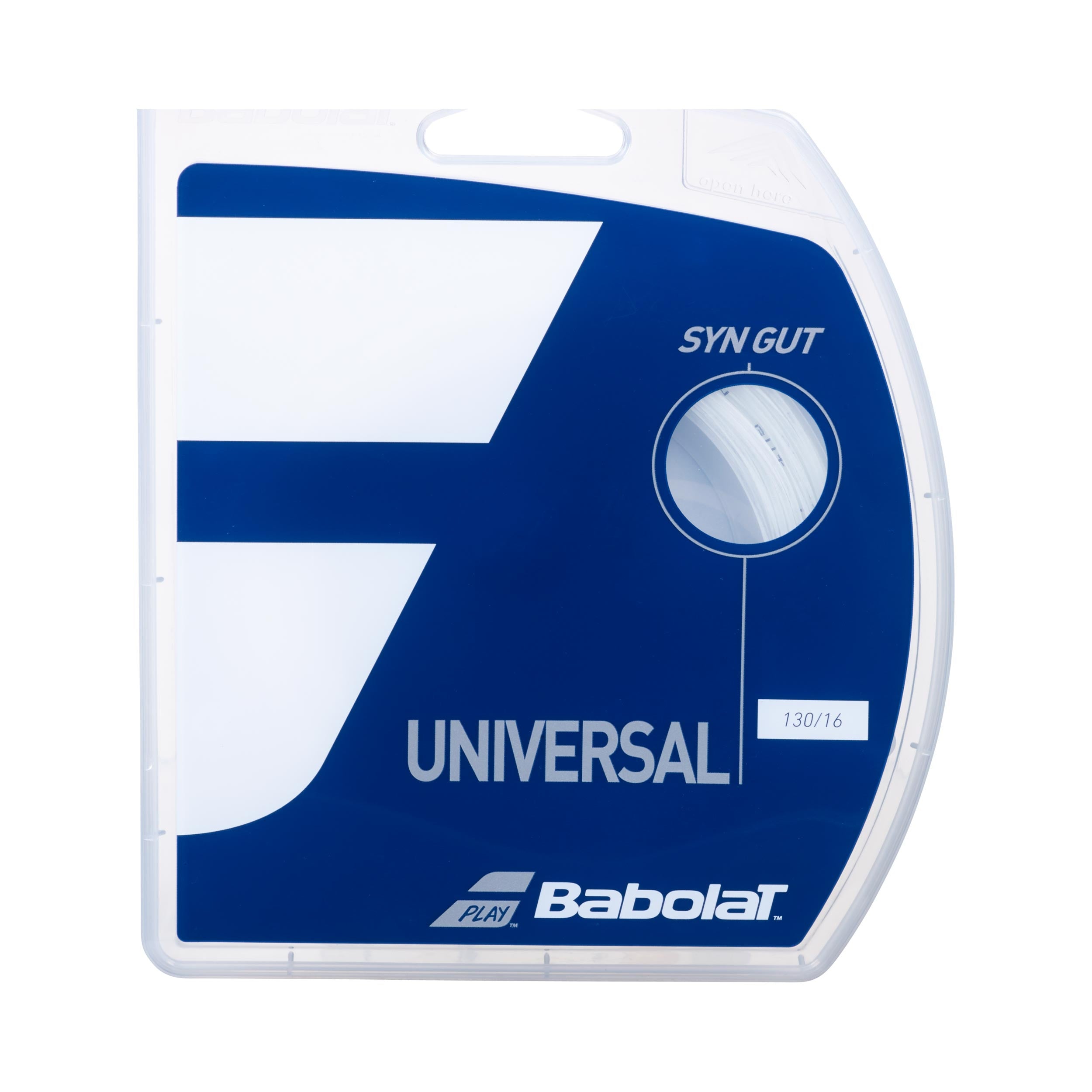 Babolat Synthetic Gut Cordage En Garniture 12m-Blanc