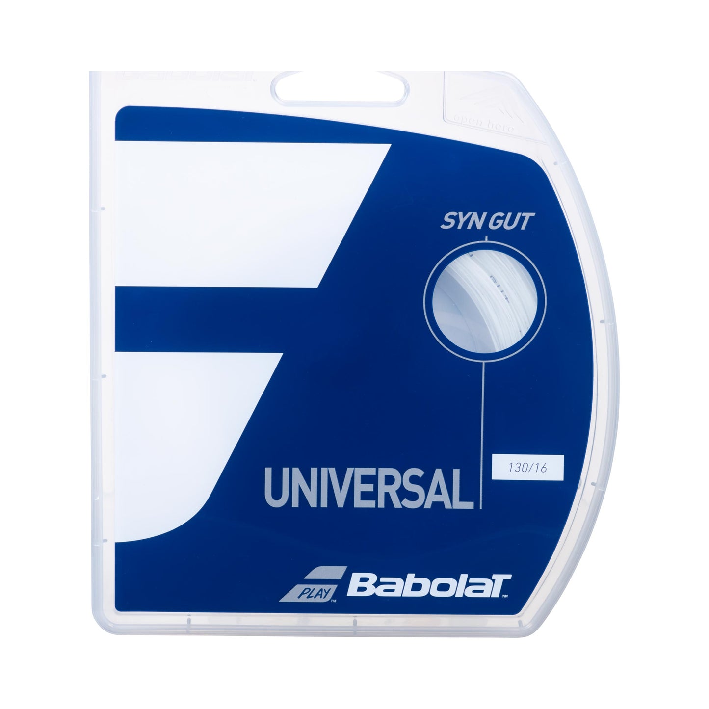 Babolat Synthetic Gut Cordage En Garniture 12m-Blanc