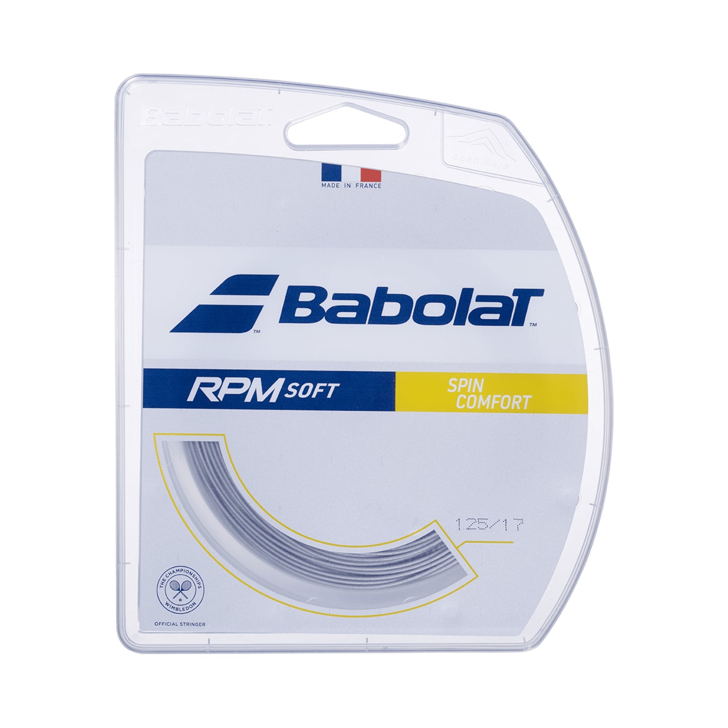 Babolat RPM Soft Cordage En Garniture 12m-Gris