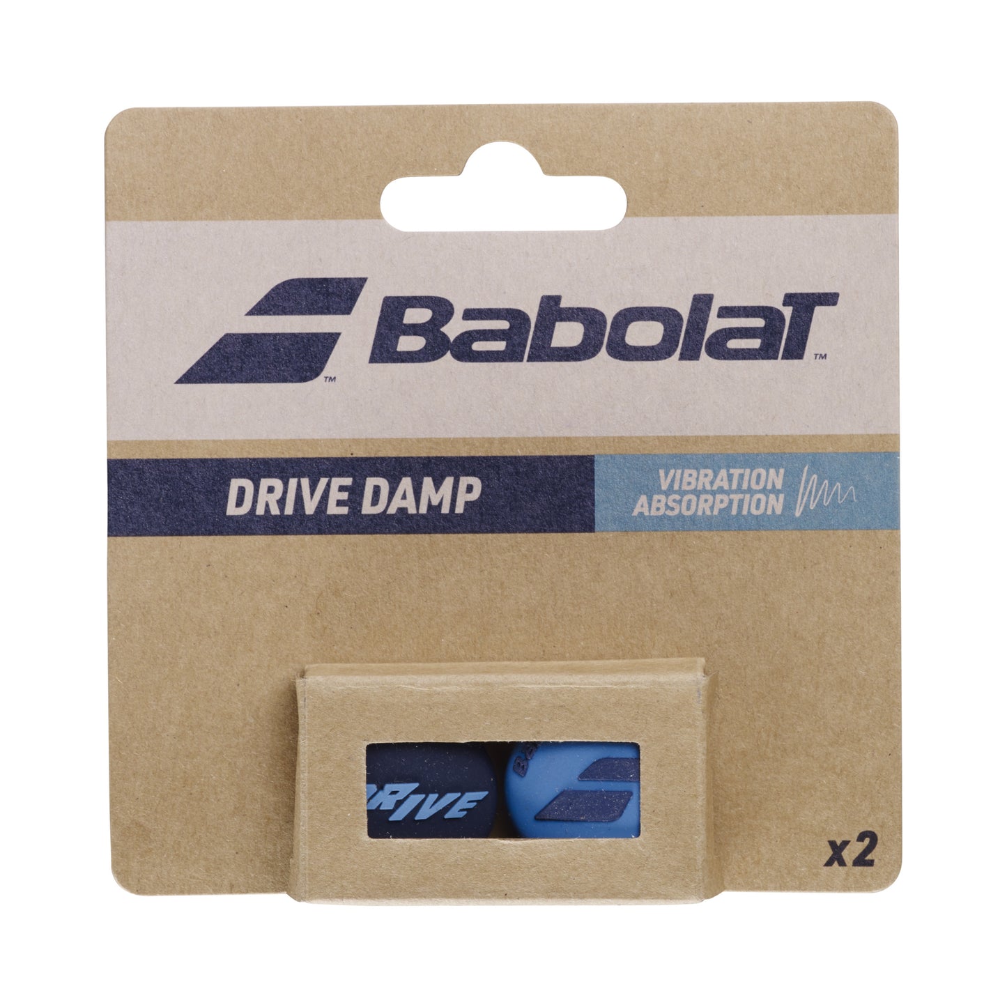 Babolat Drive Antivibrateur Pack De 2 Unités-Bleu
