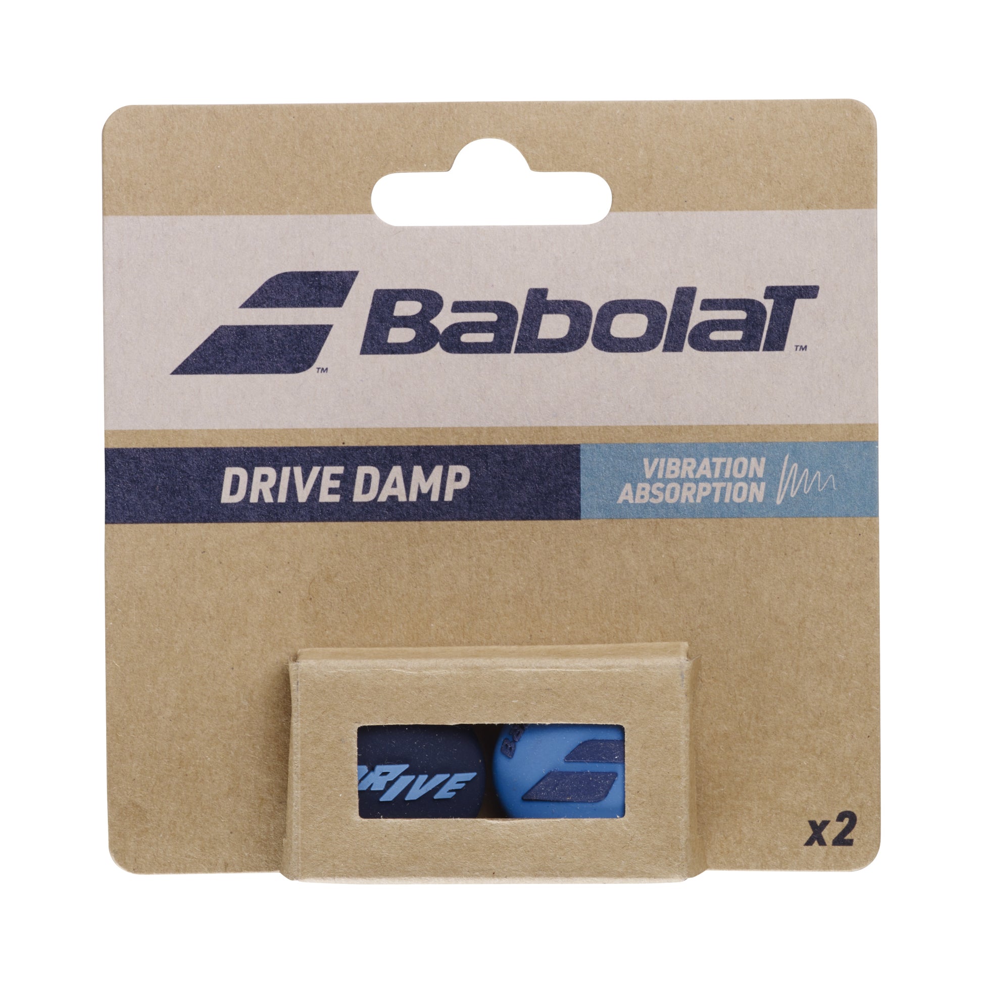 Babolat Drive Antivibrateur Pack De 2 Unités-Bleu
