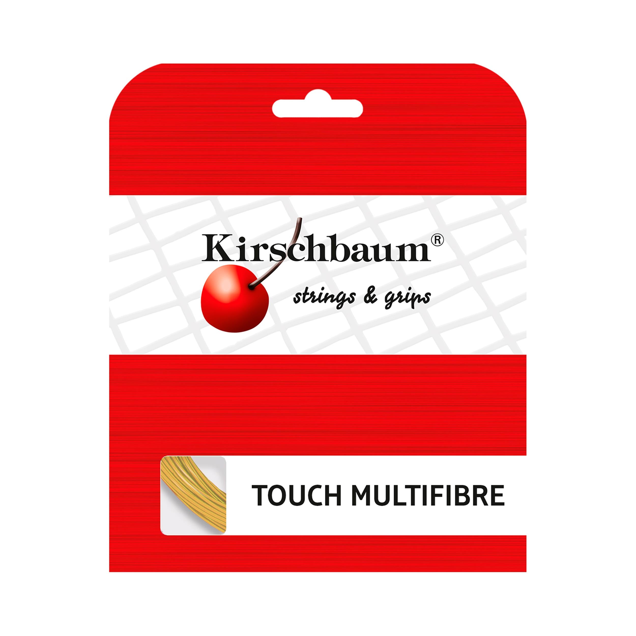 Kirschbaum Touch Multifibre Cordage En Garniture 12m-Jaune