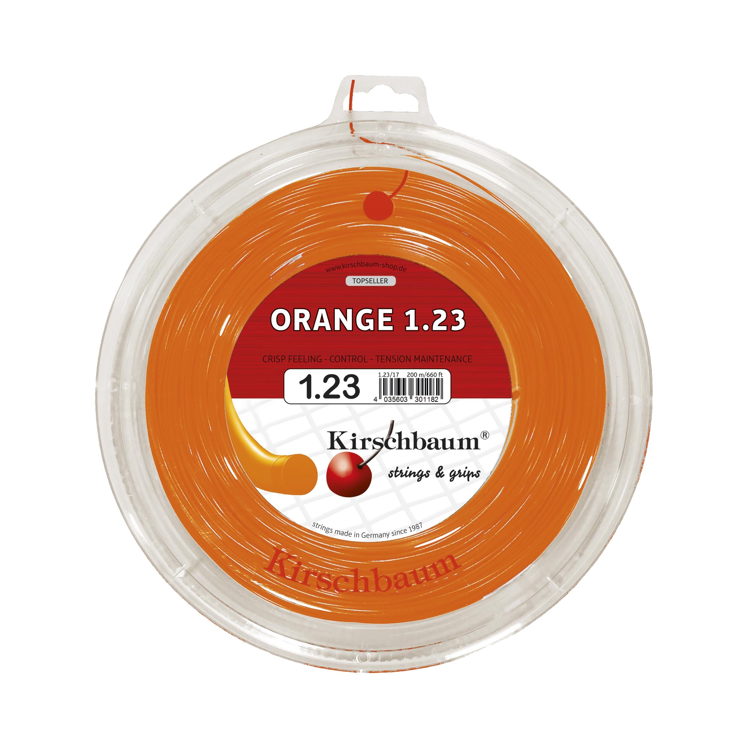 Kirschbaum Super Smash Bobine Cordage 200m-Orange