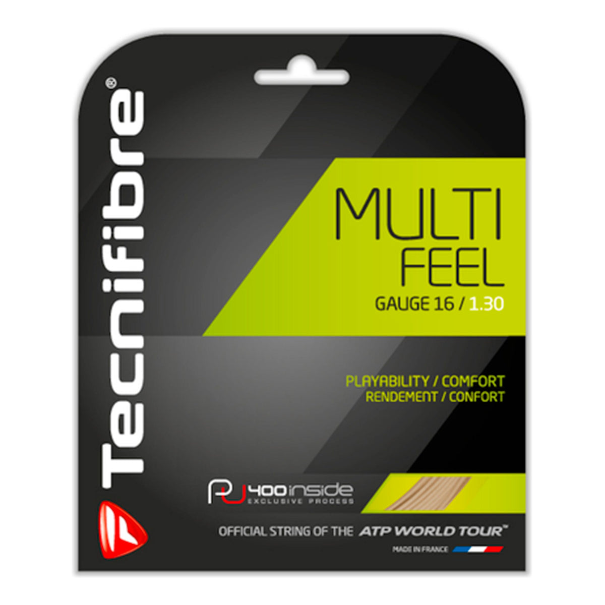 Tecnifibre Multifeel Cordage en garniture 12,2m - écru