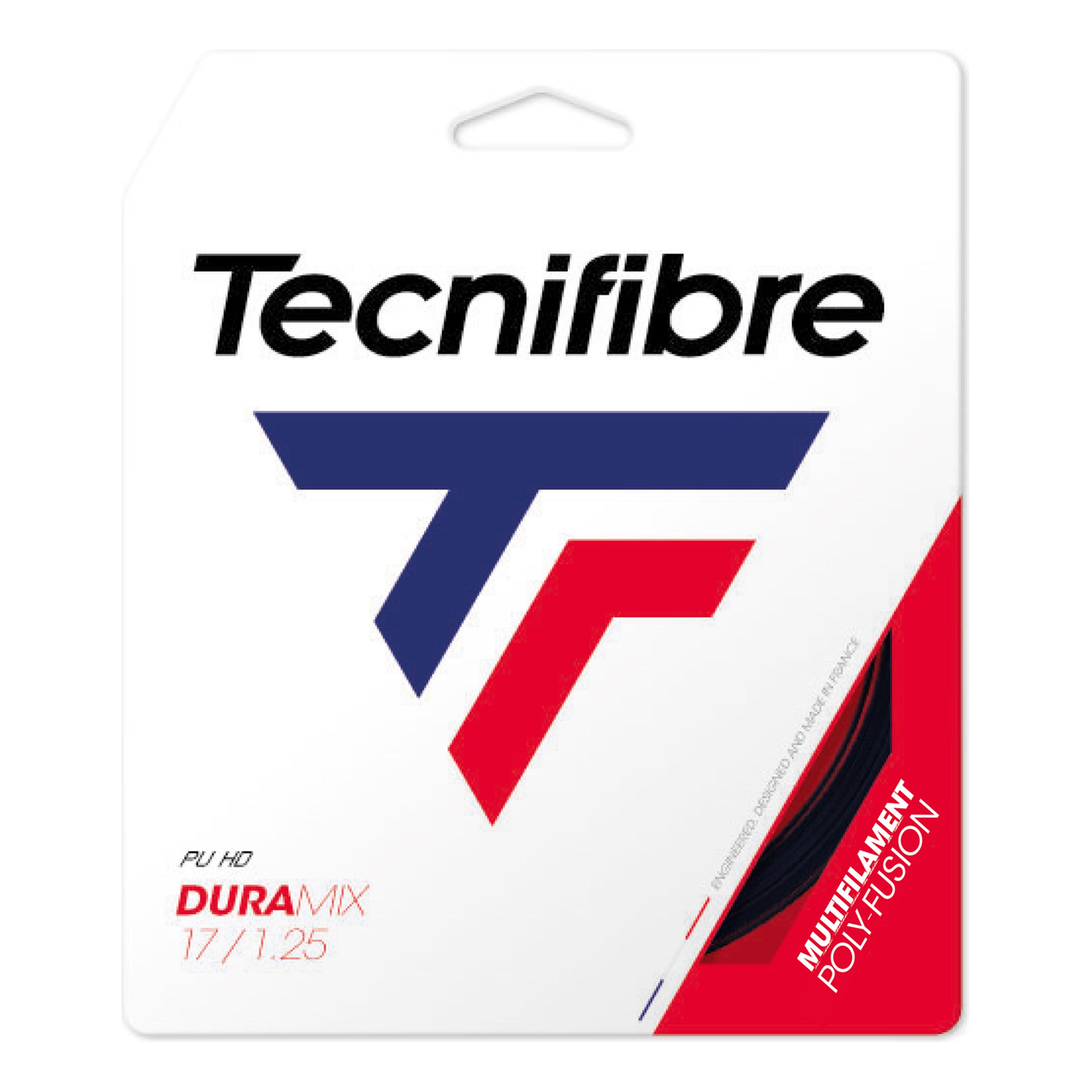 Tecnifibre Duramix HD 12m Cordage En Garniture-Noir