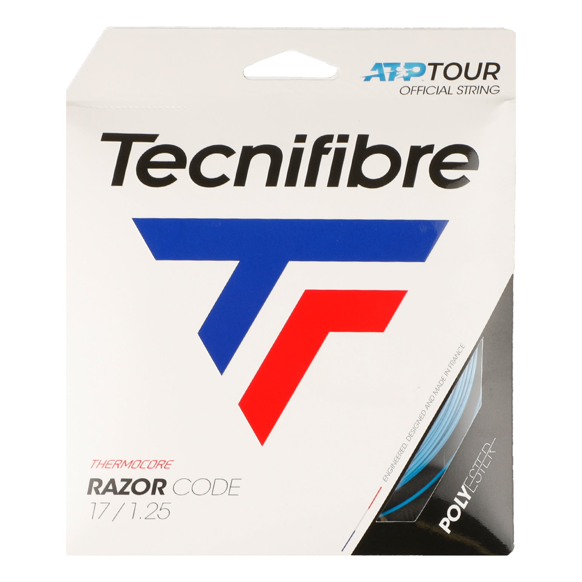 Tecnifibre Razor Code 12m Cordage En Garniture-Bleu