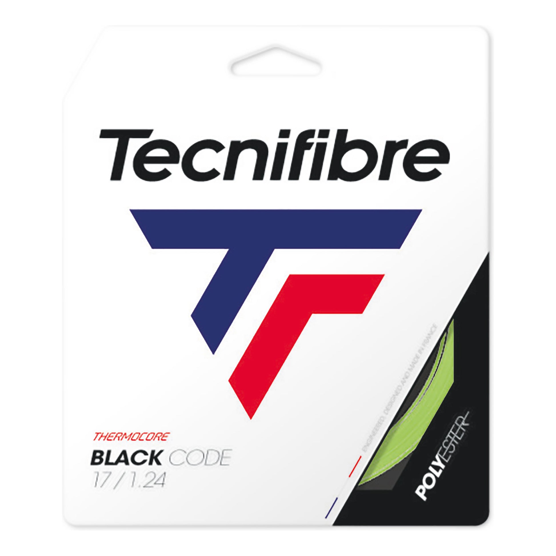 Tecnifibre Black Code 12m Cordage En Garniture-Jaune Lemon