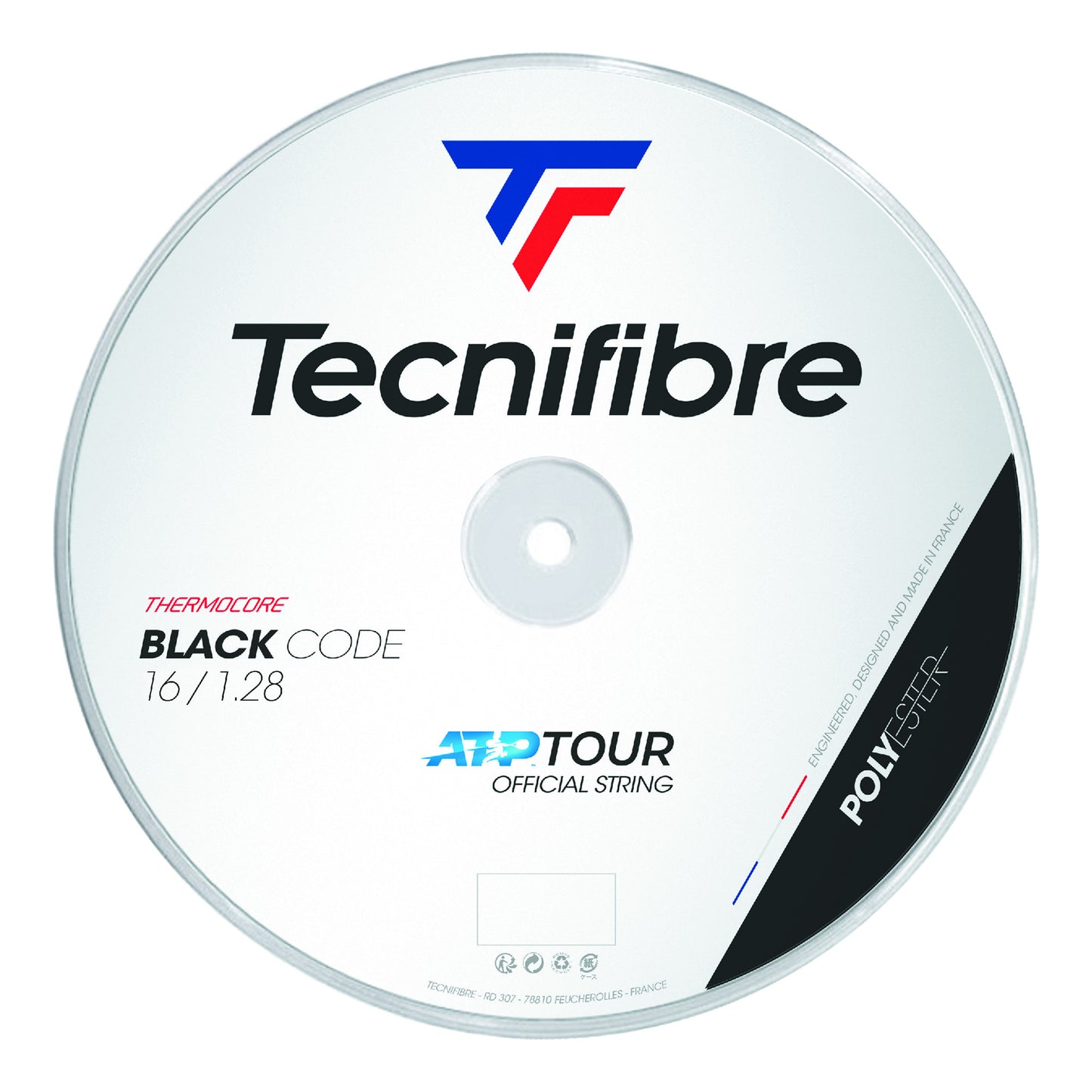 Tecnifibre Black Code 200m Bobine Cordage-Jaune Lemon