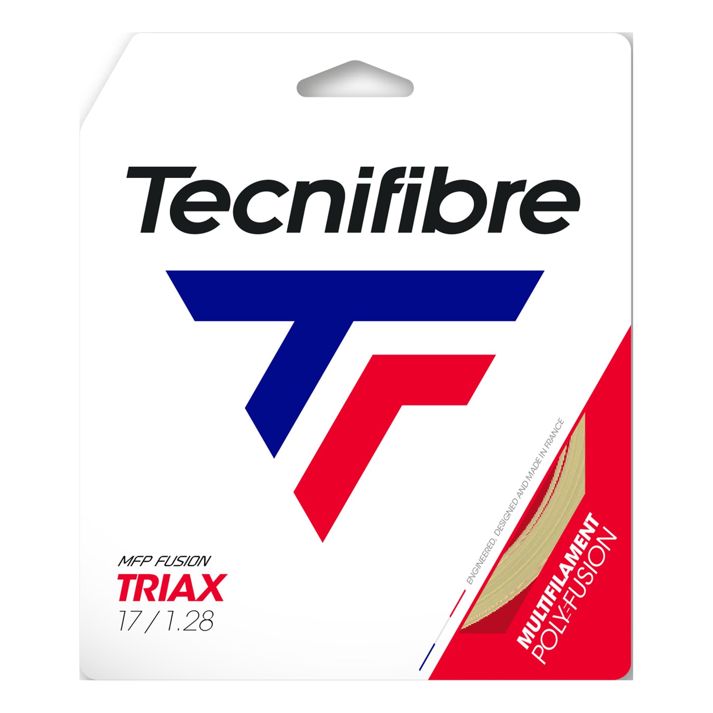 Tecnifibre Triax Cordage En Garniture 12m-Écru