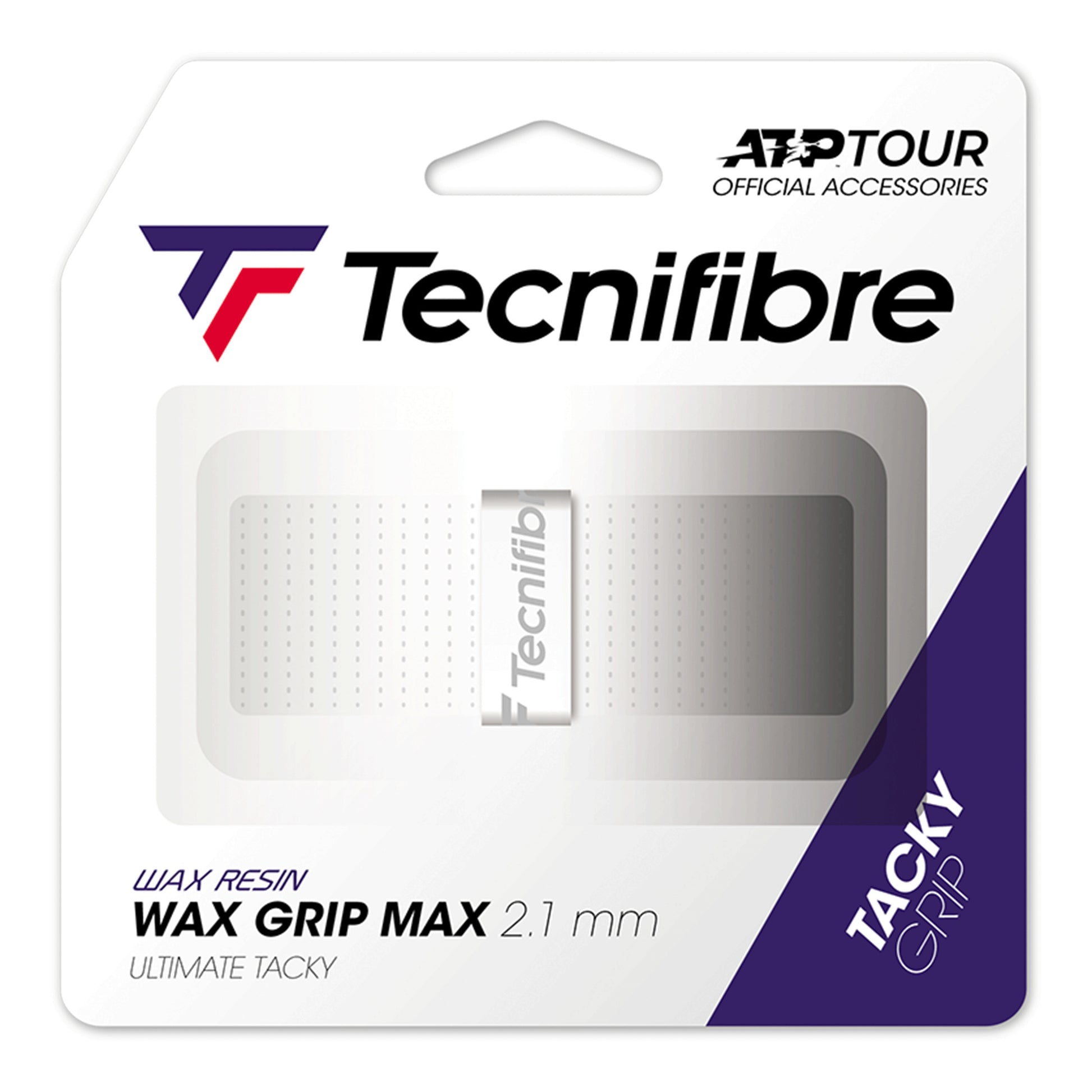 Tecnifibre Wax Max Grip Pack 1 Unité-Blanc