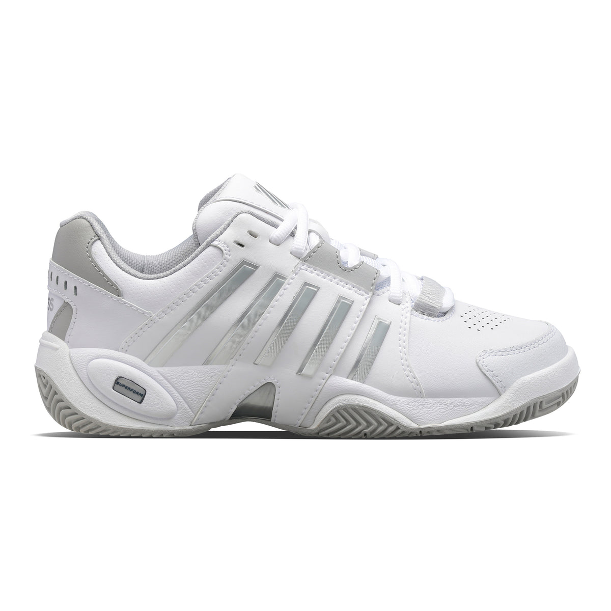 K-Swiss Accomplish IV Chaussures toutes surfaces Femmes - blanc, argent