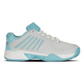 Hypercourt Express 2 Chaussure terre battue Edition spéciale Femmes - blanc, turquoise