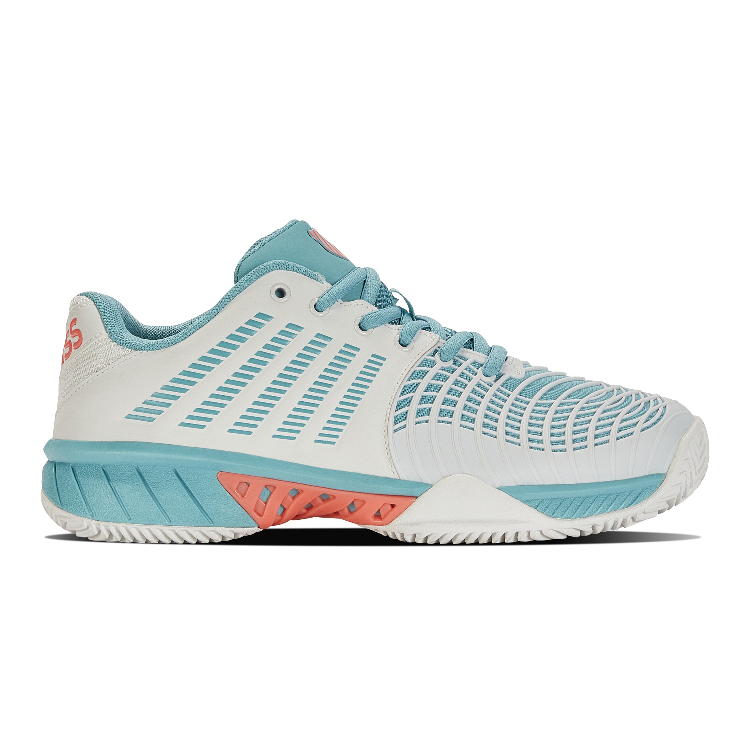 K-Swiss Express Light 3 Chaussure terre battue Femmes - blanc, menthe