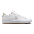 Court Shield Baskets Femmes - blanc, argent