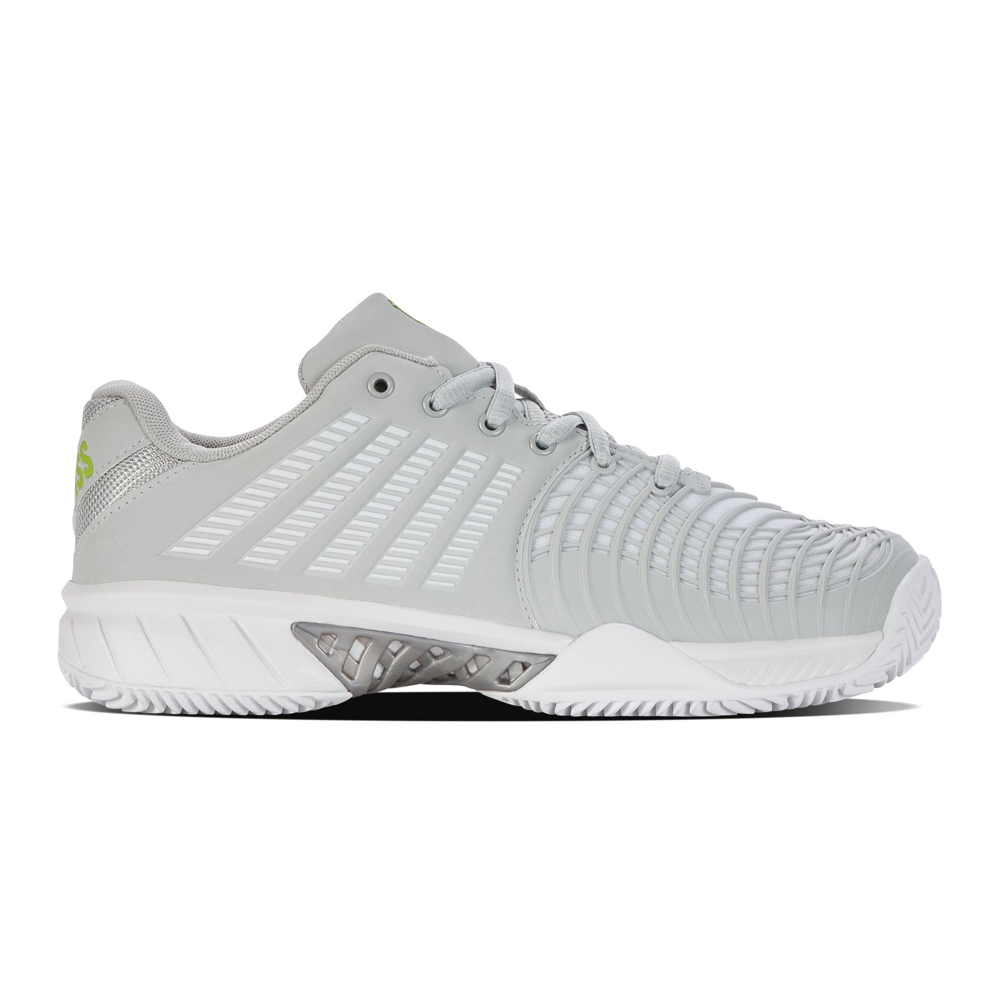 K-Swiss Express Light 3 Chaussure terre battue Femmes - gris clair, blanc