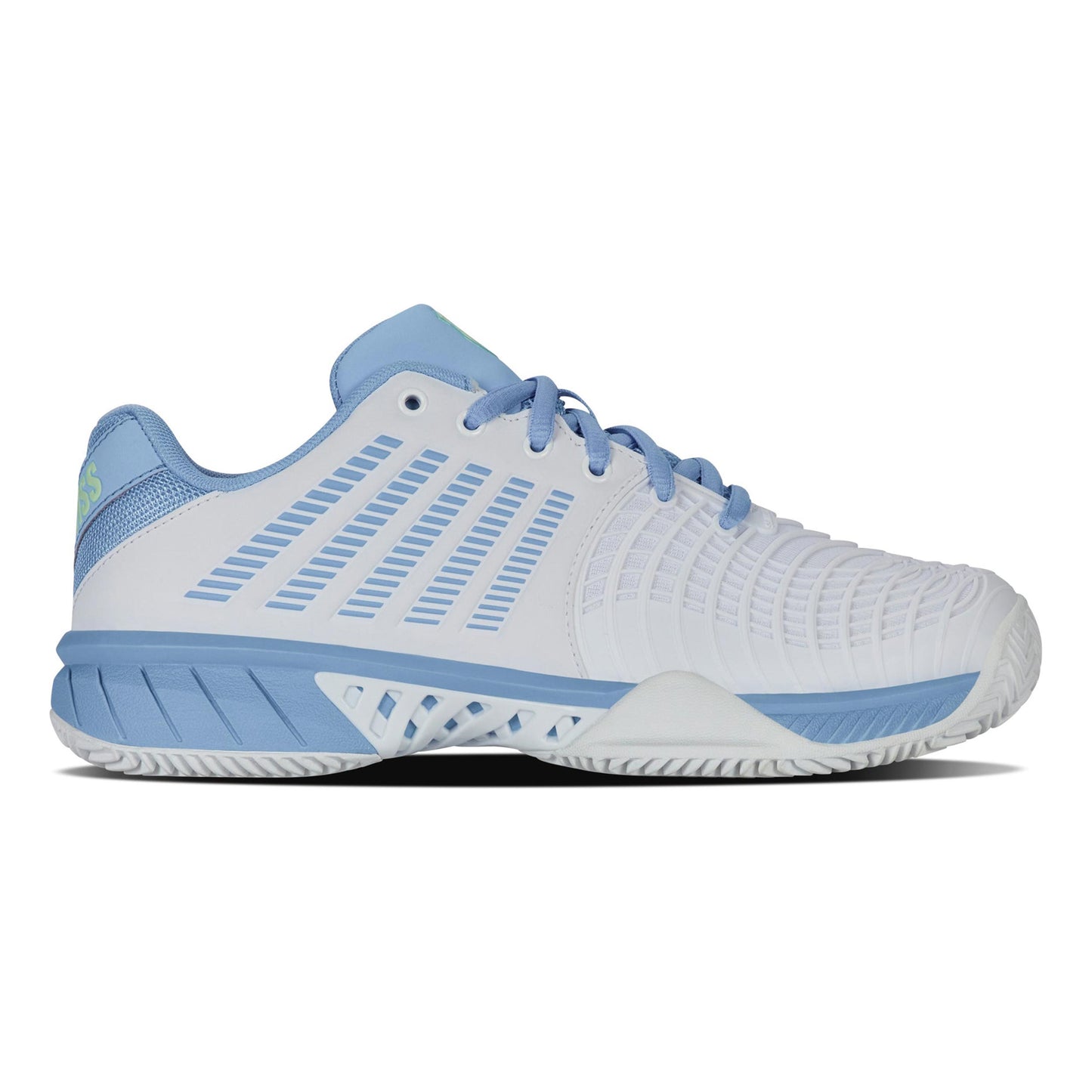 K-Swiss Express Light 3 Chaussure terre battue Femmes - blanc, bleu clair