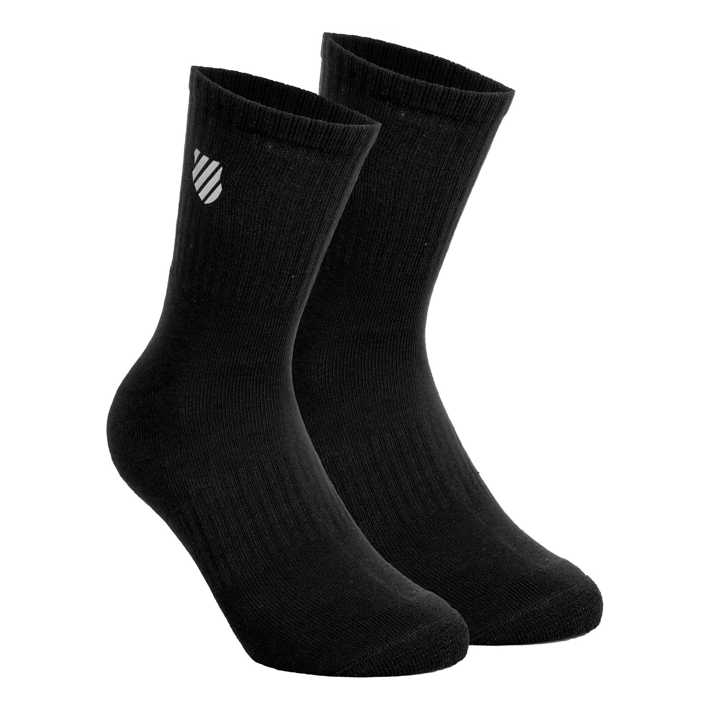 K-Swiss Chaussettes de tennis - Pack de 2 unités Hommes-noir