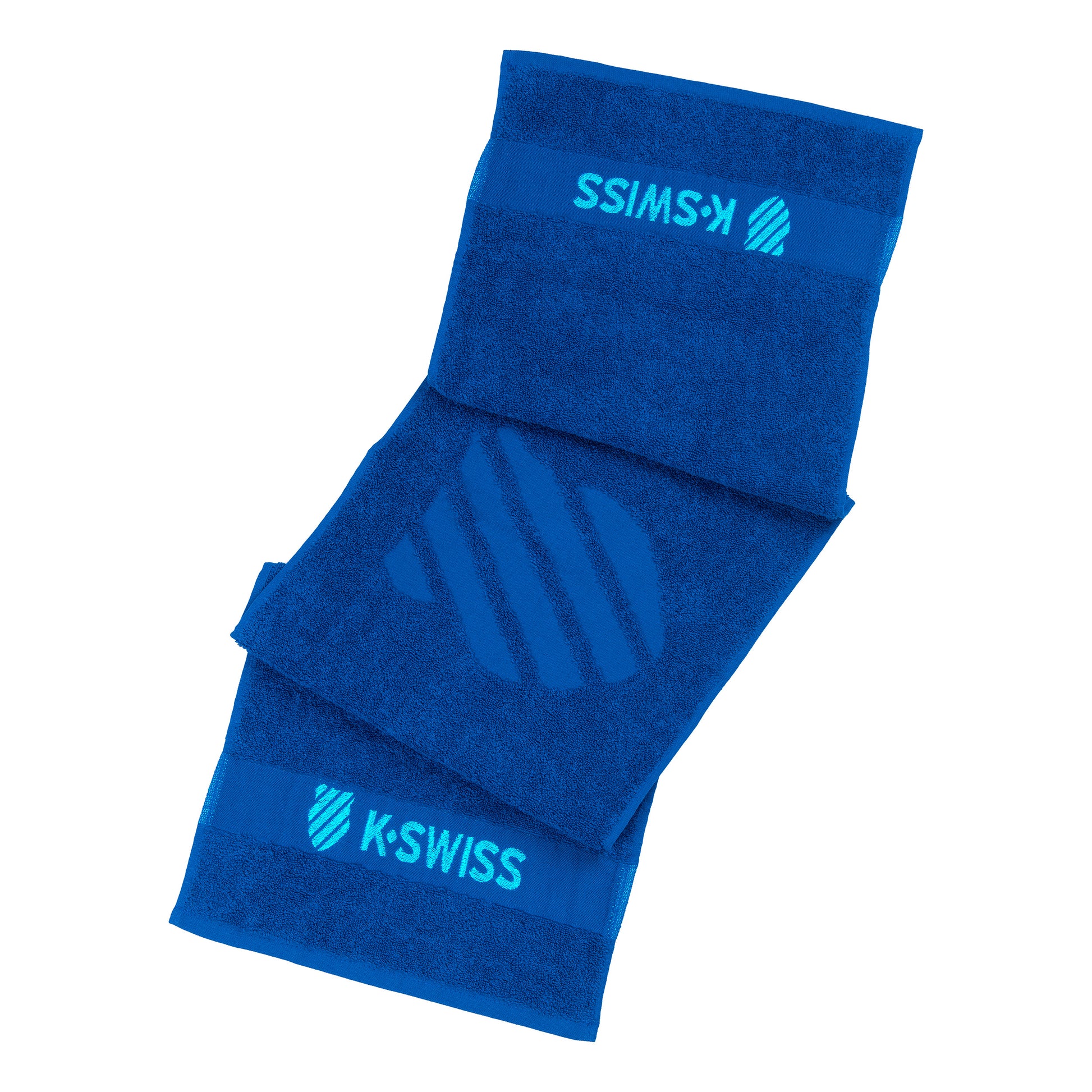 K-Swiss 35x90cm Serviette-Bleu Foncé,Bleu Clair