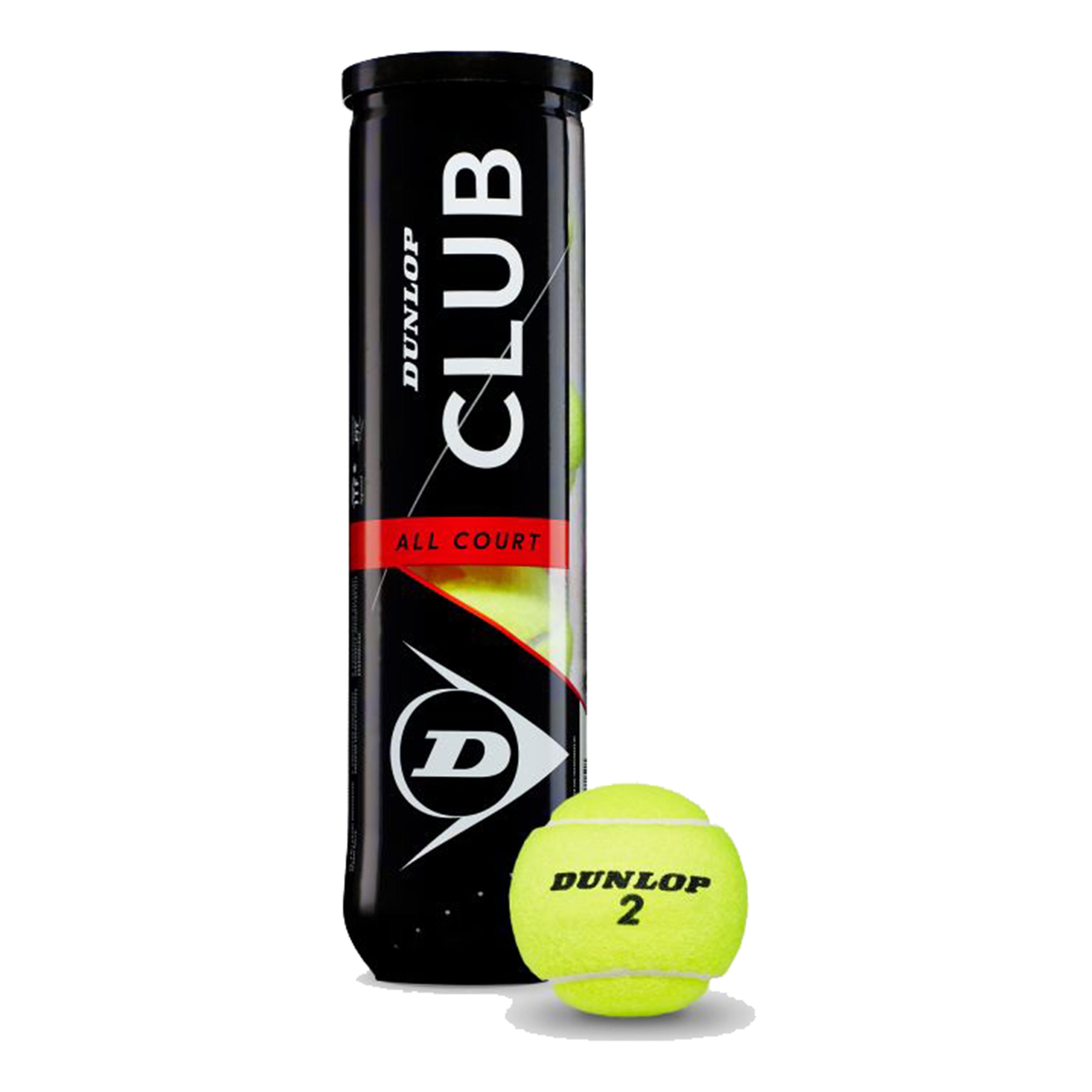 Dunlop Club All Court  Tube de 4