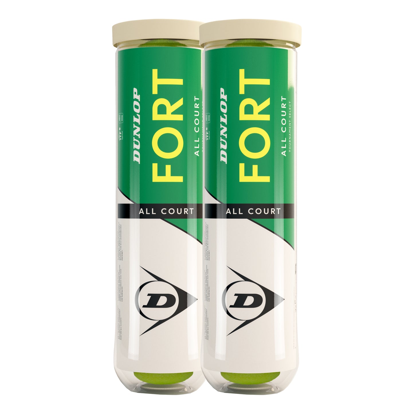 Dunlop Fort All Court 2 Tubes De 4