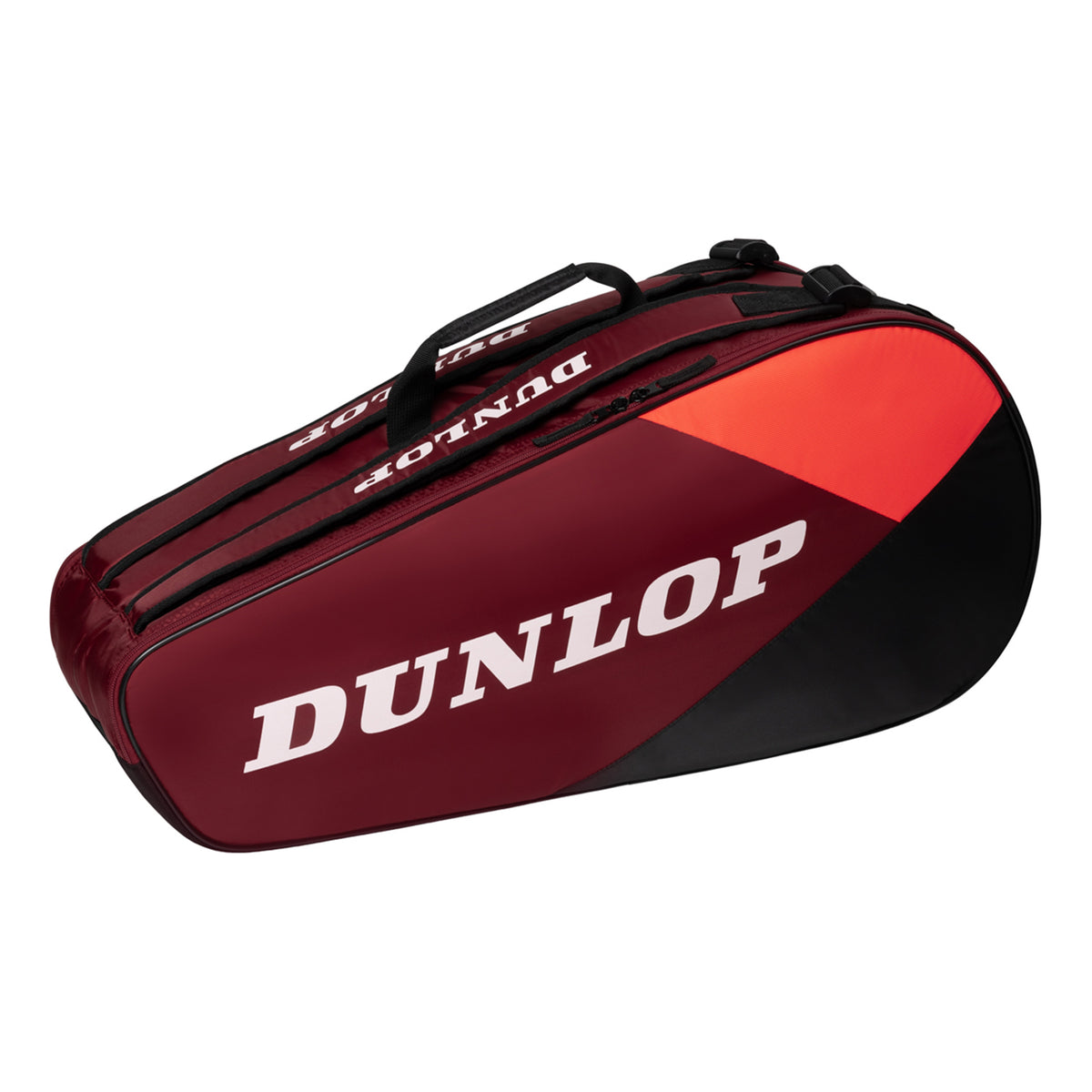 Dunlop Performance CX Club Housse De Raquette Lot De 6-Noir,Rouge
