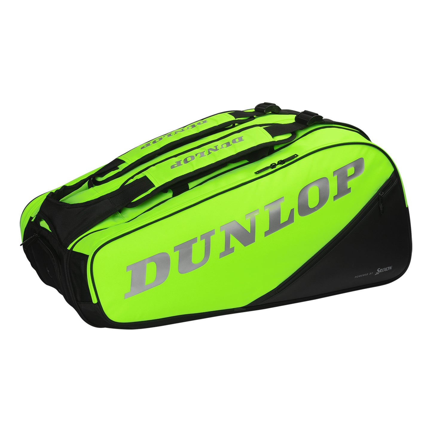 Dunlop SX Performance Housse De Raquette Lot De 12-Vert Fluo,Noir