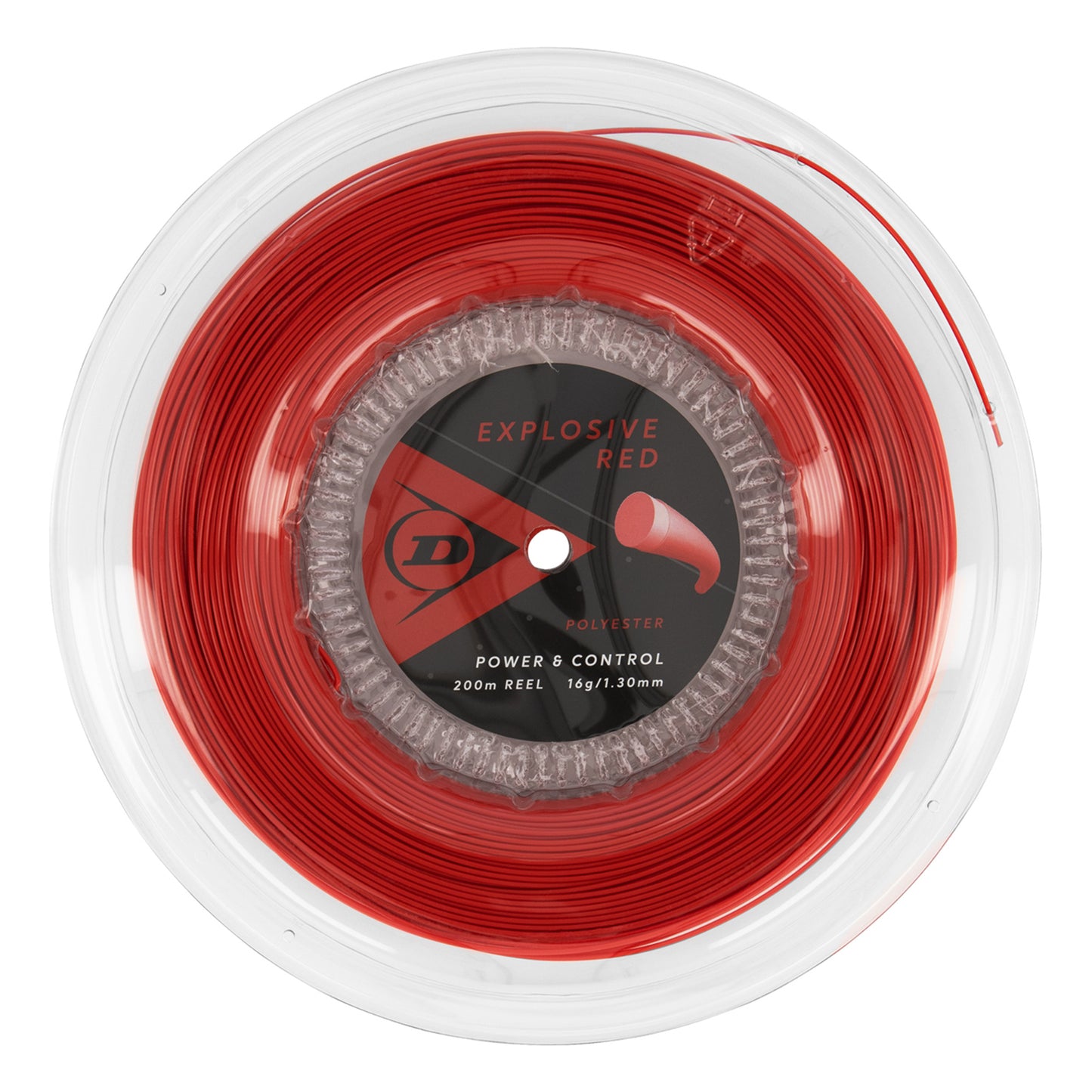 Dunlop Explosive Bobine Cordage 200m-Rouge