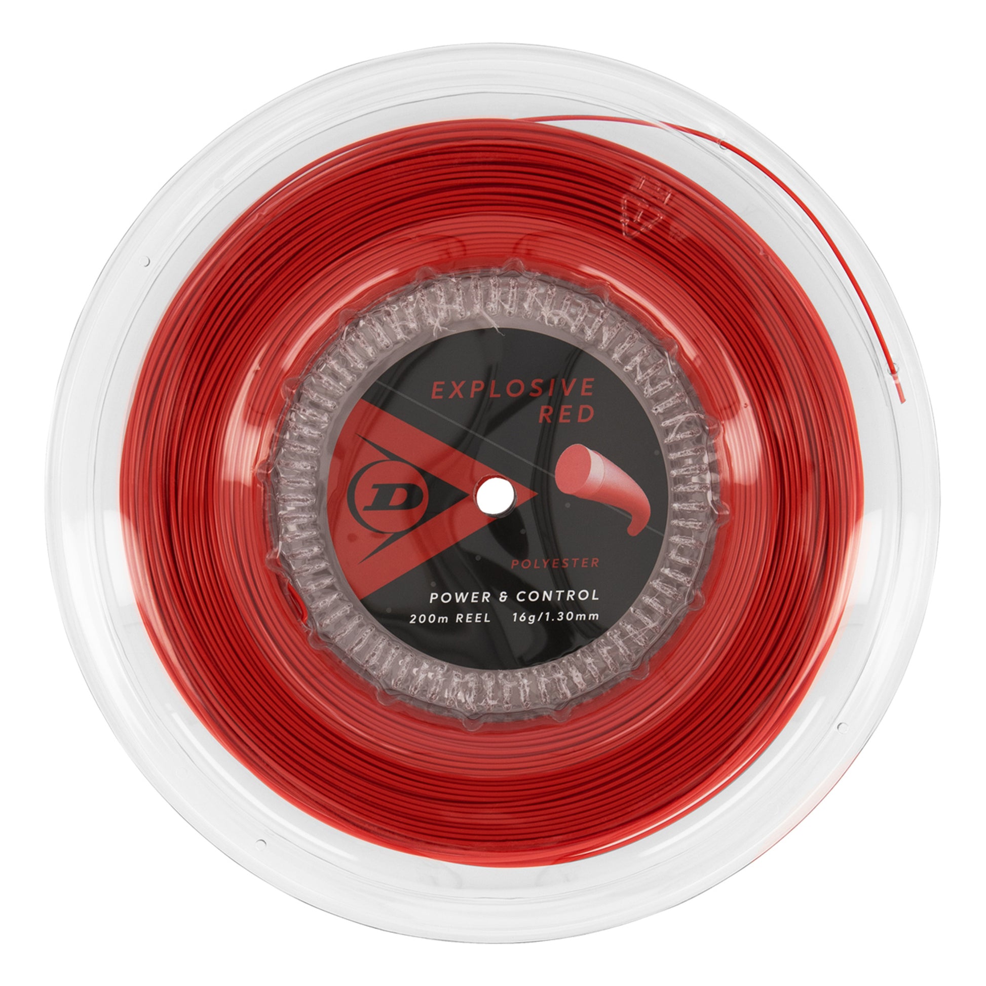 Dunlop Explosive Bobine Cordage 200m-Rouge