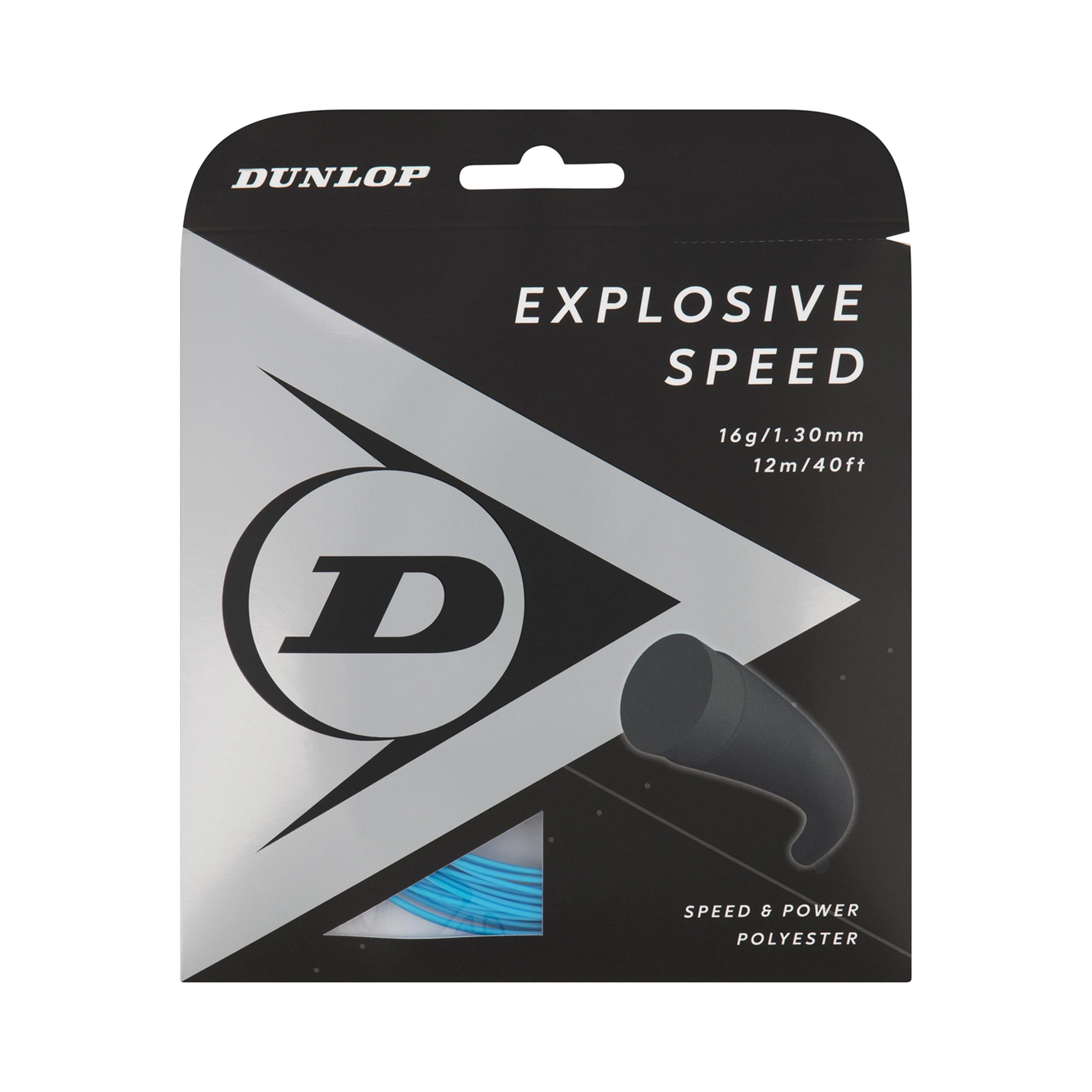 Dunlop Explosive Speed Cordage en garniture 12m - bleu