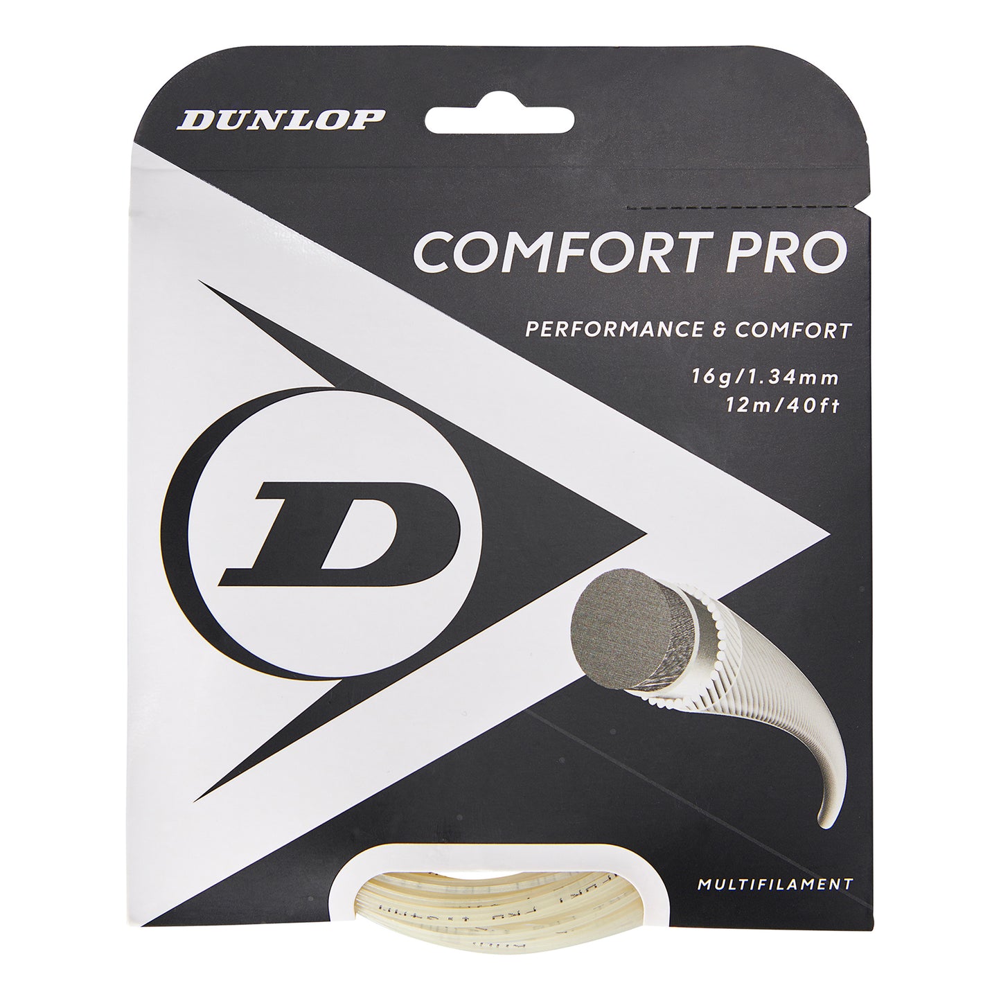 Dunlop Comfort Pro Cordage en garniture 12m - écru
