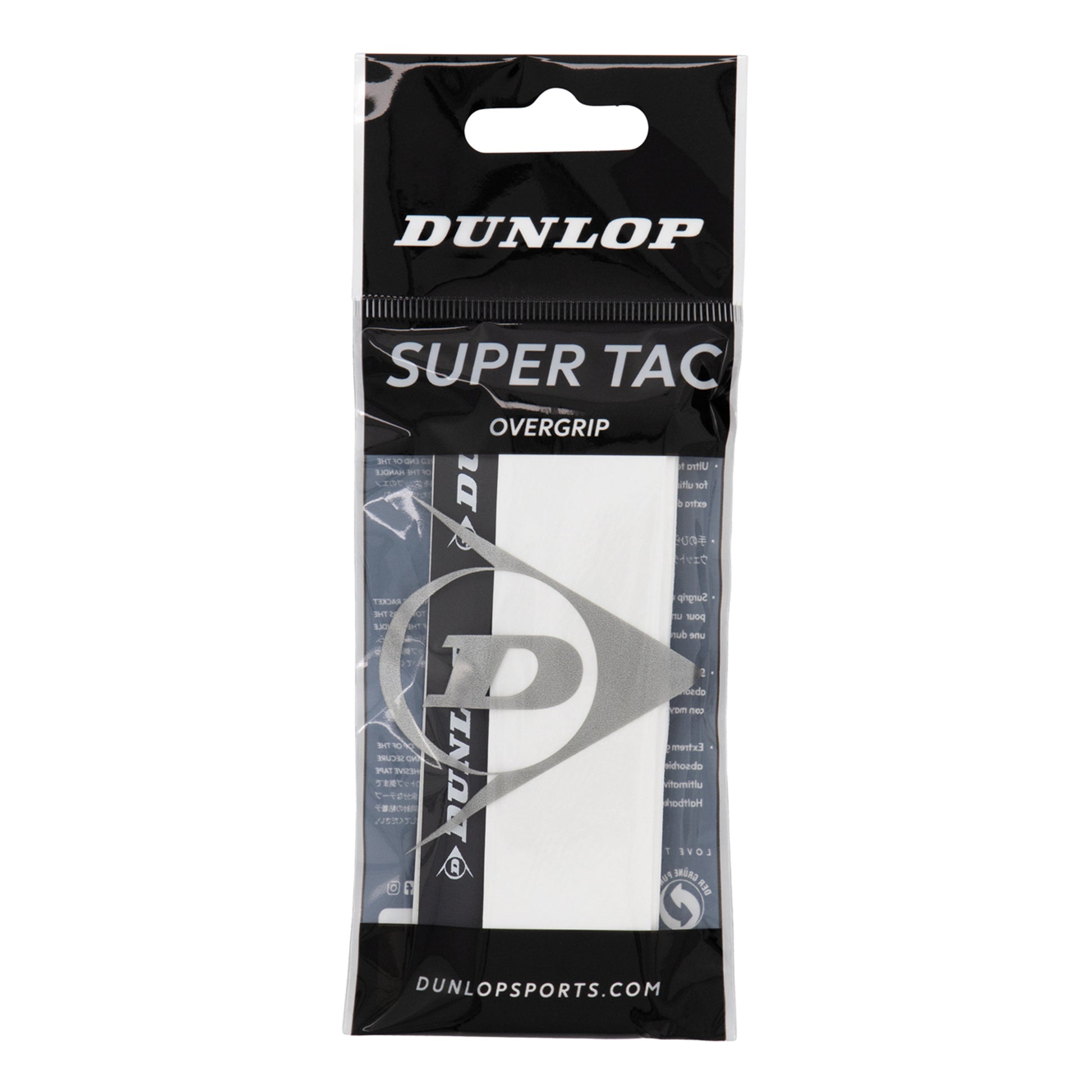 Dunlop Super Tac Pack 1 Unité-Blanc